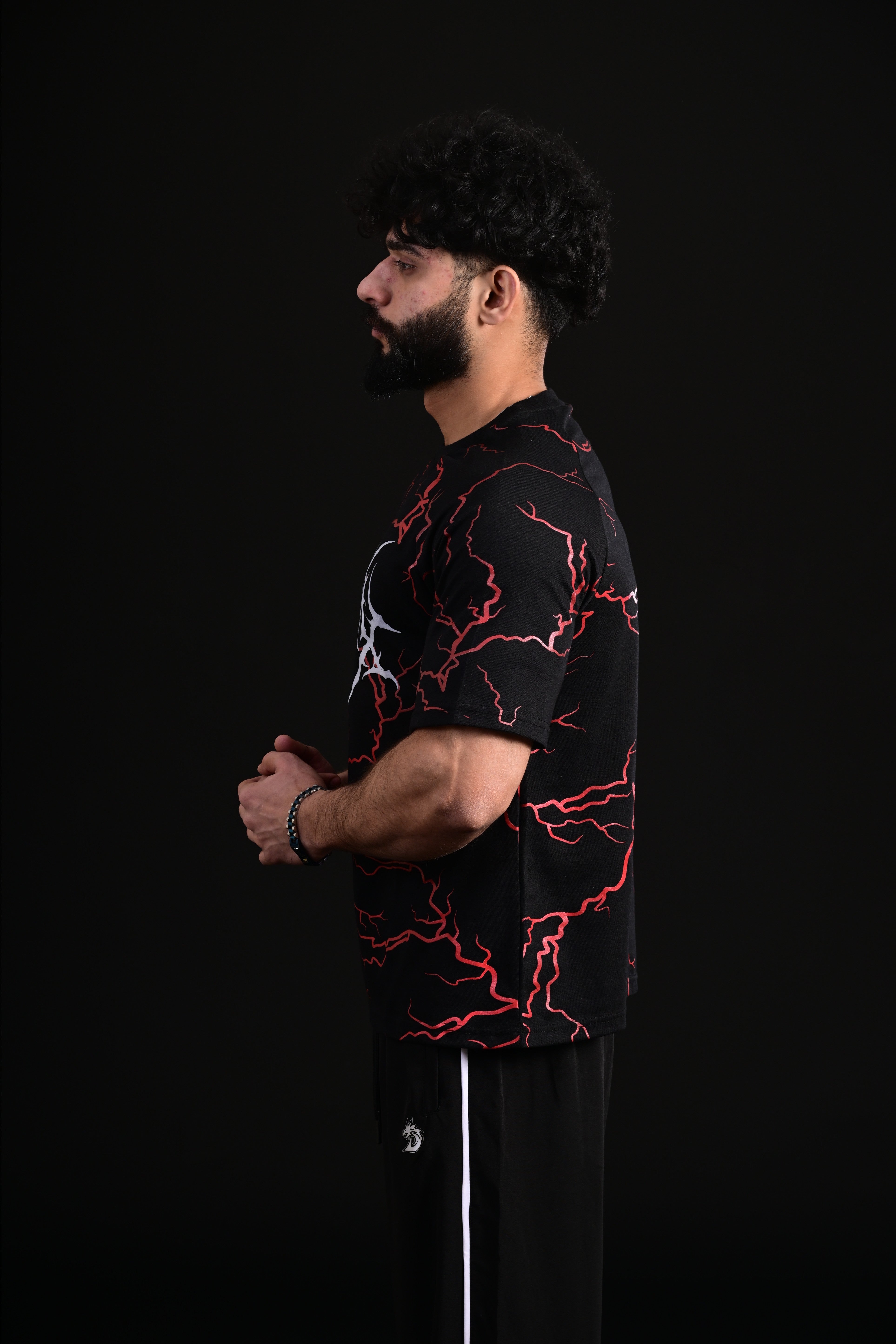 Drop Shoulder Tee (Thunder Black)