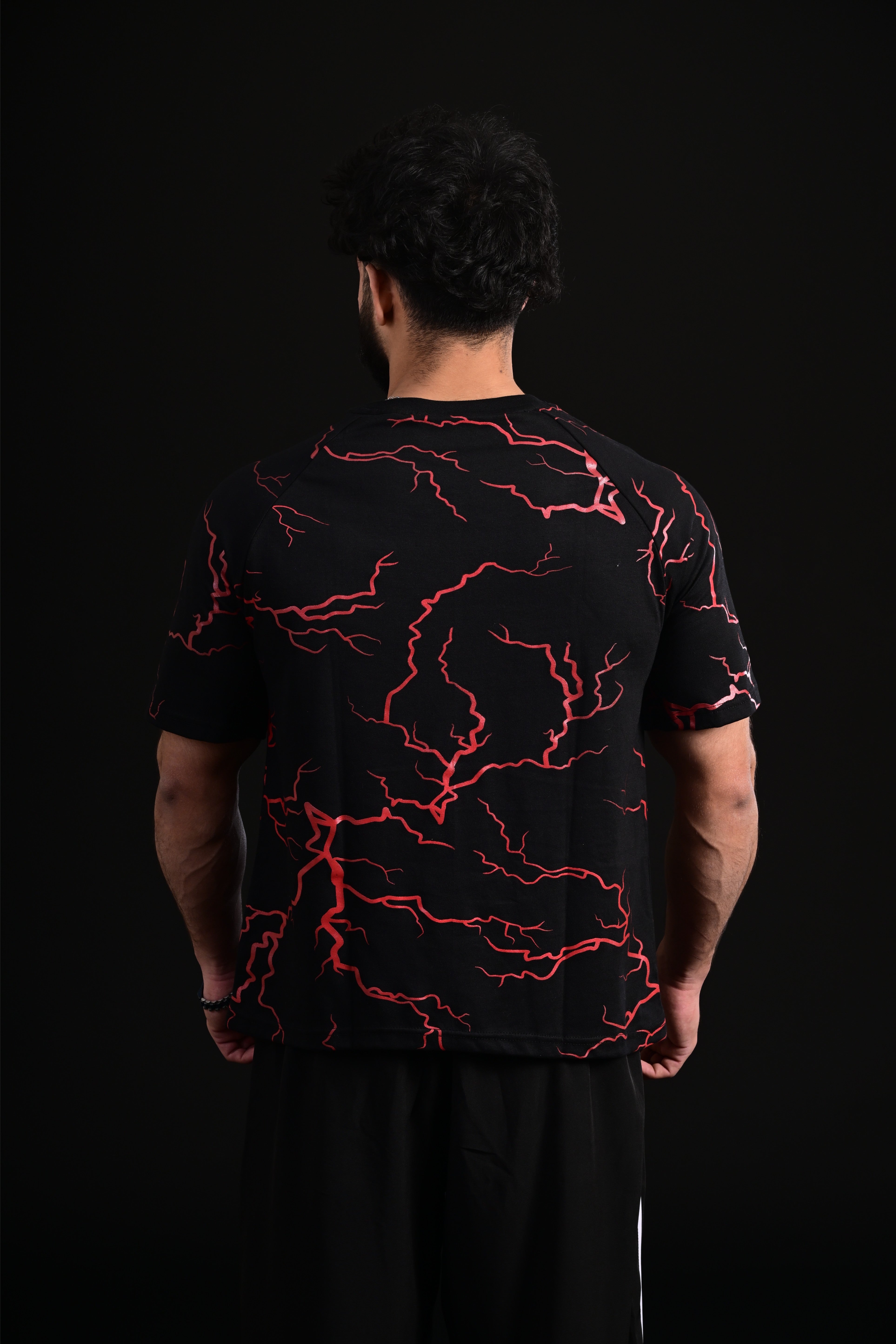 Drop Shoulder Tee (Thunder Black)