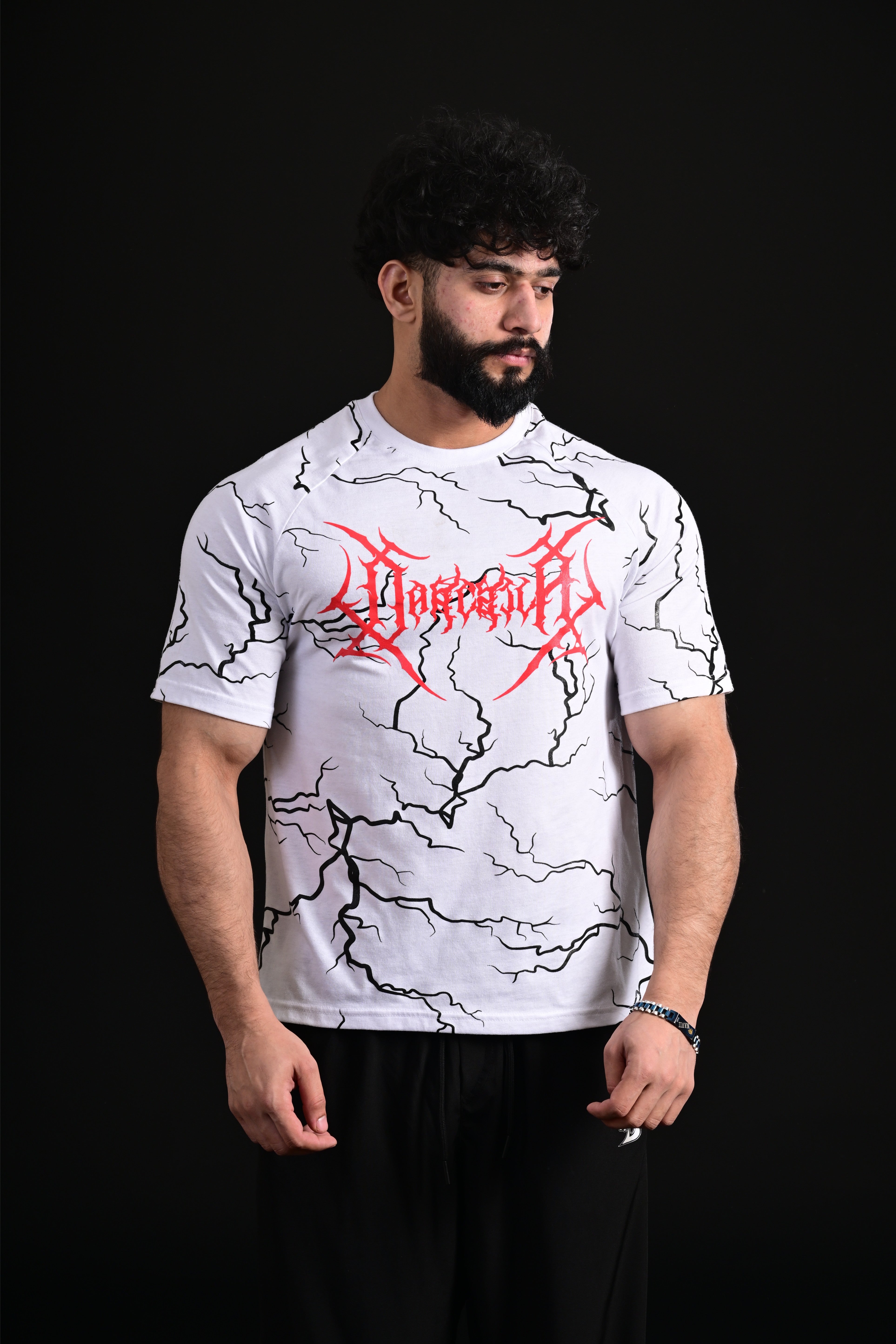 Drop Shoulder Tee (Thunder White)