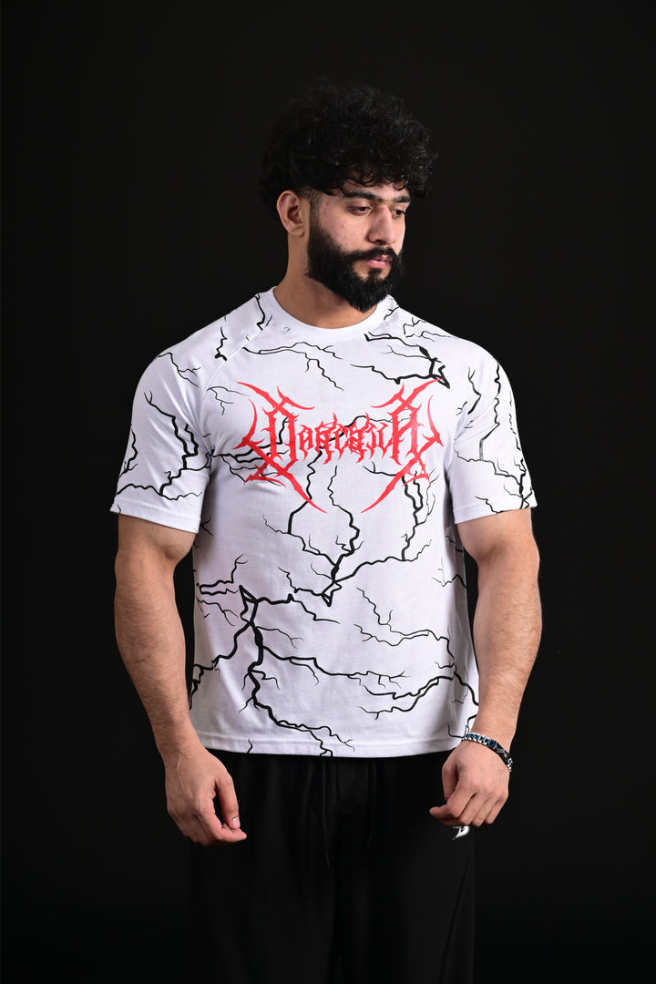 Drop Shoulder Tee (Thunder White)