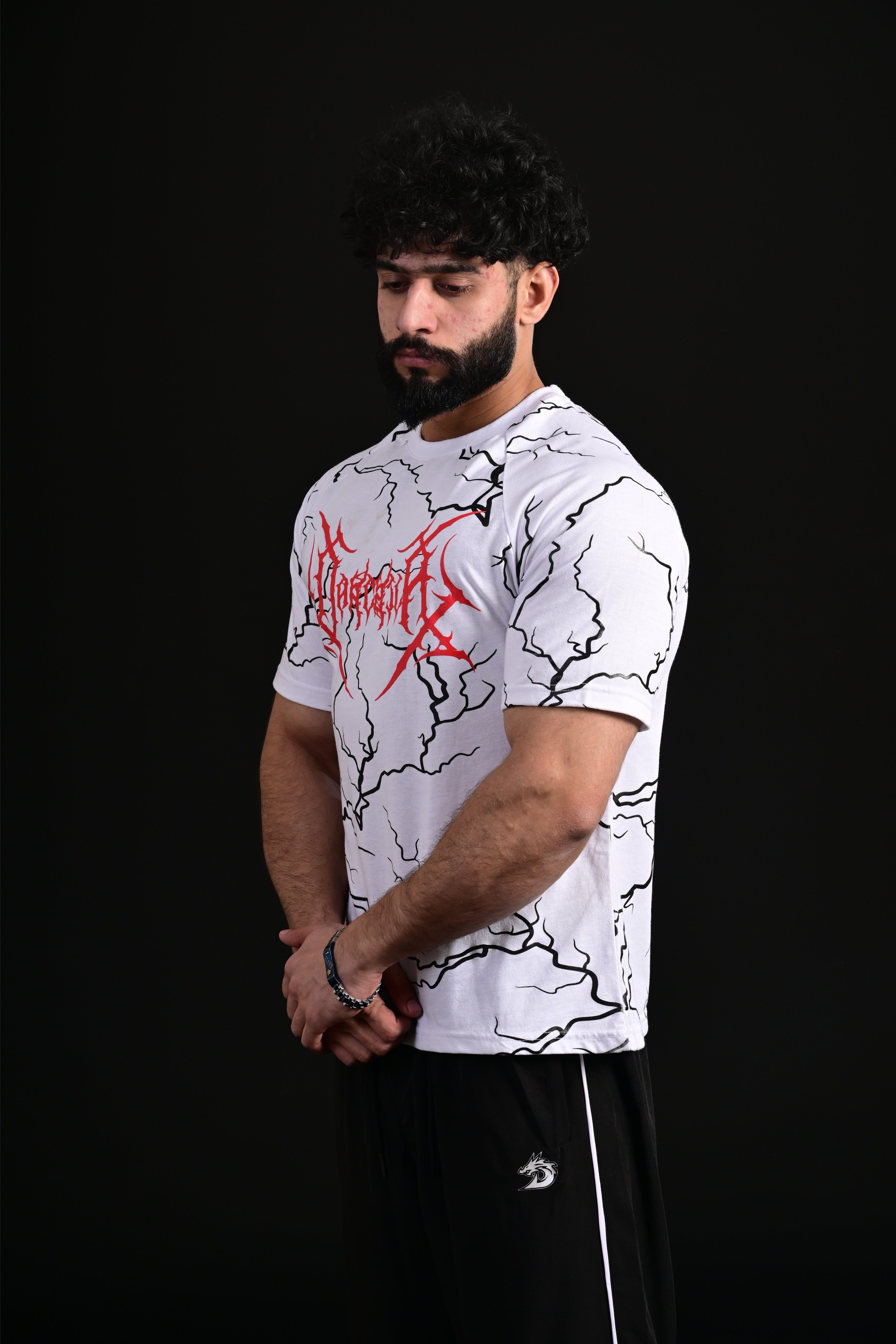 Drop Shoulder Tee (Thunder White)