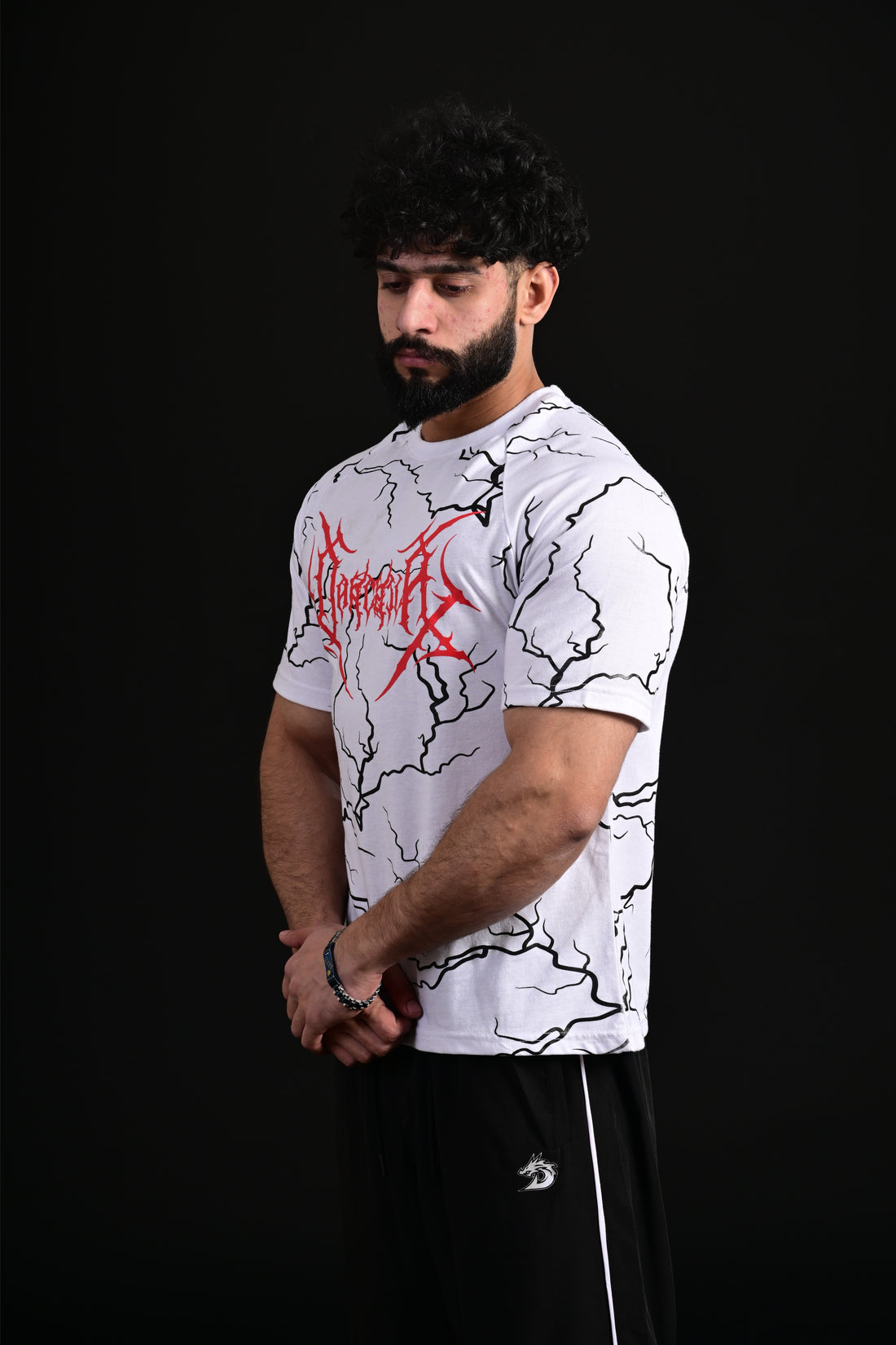 Drop Shoulder Tee (Thunder White)