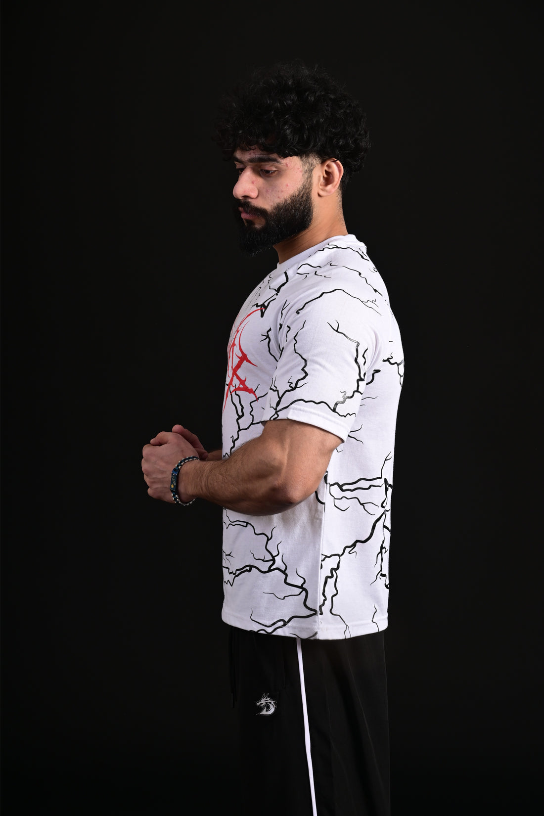 Drop Shoulder Tee (Thunder White)