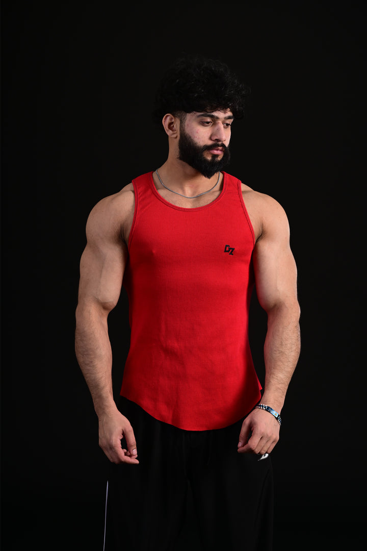 Rib Training Vest (Red)