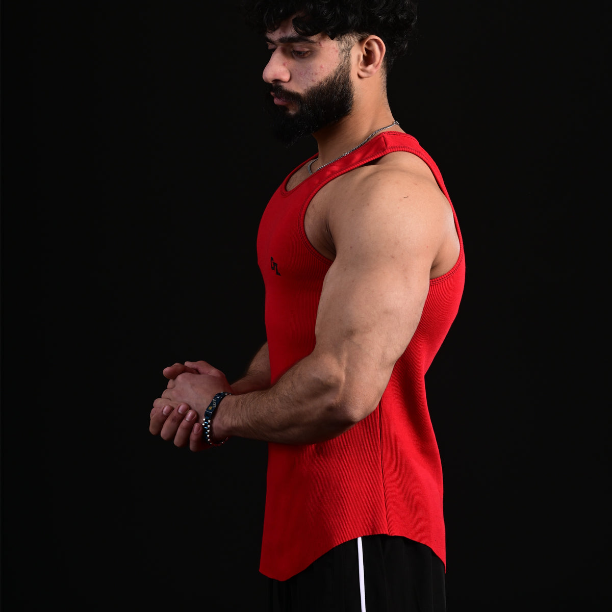 Rib Training Vest (Red)