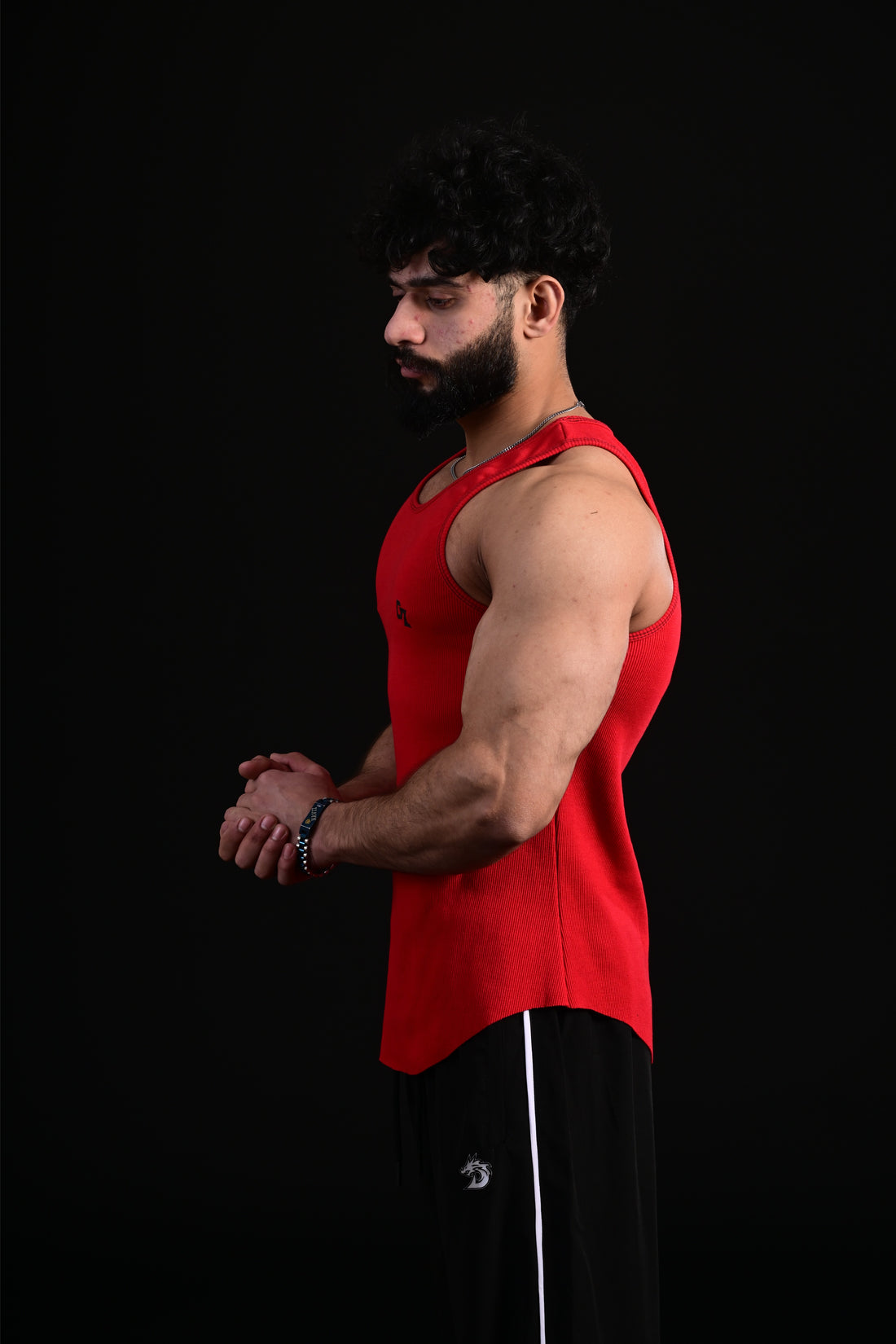 Rib Training Vest (Red)