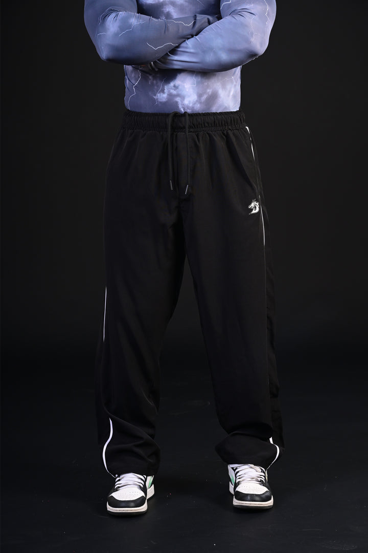 Loose Bottom Trousers (Black)