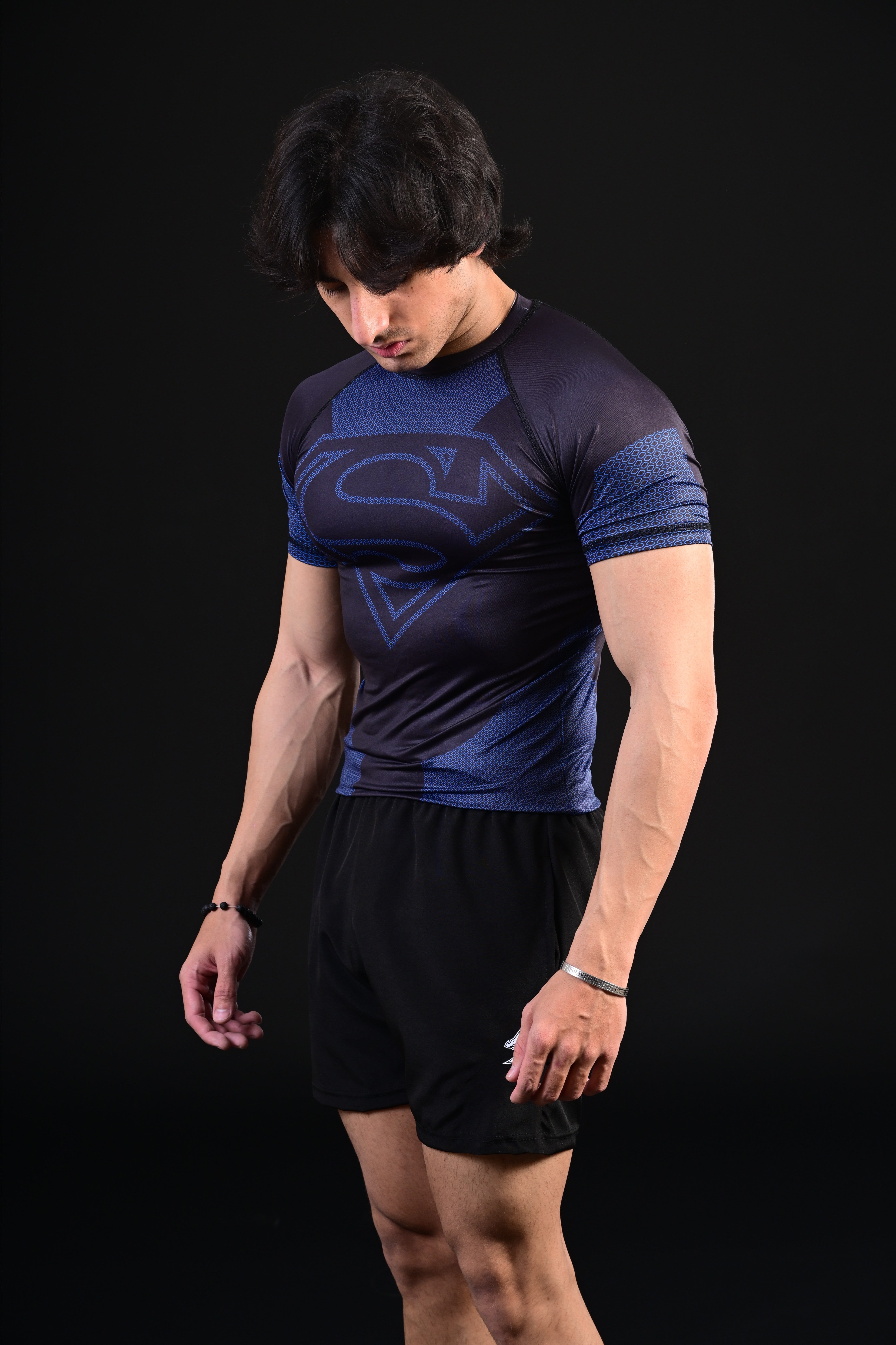 Superman Compression T-Shirt (Blue)
