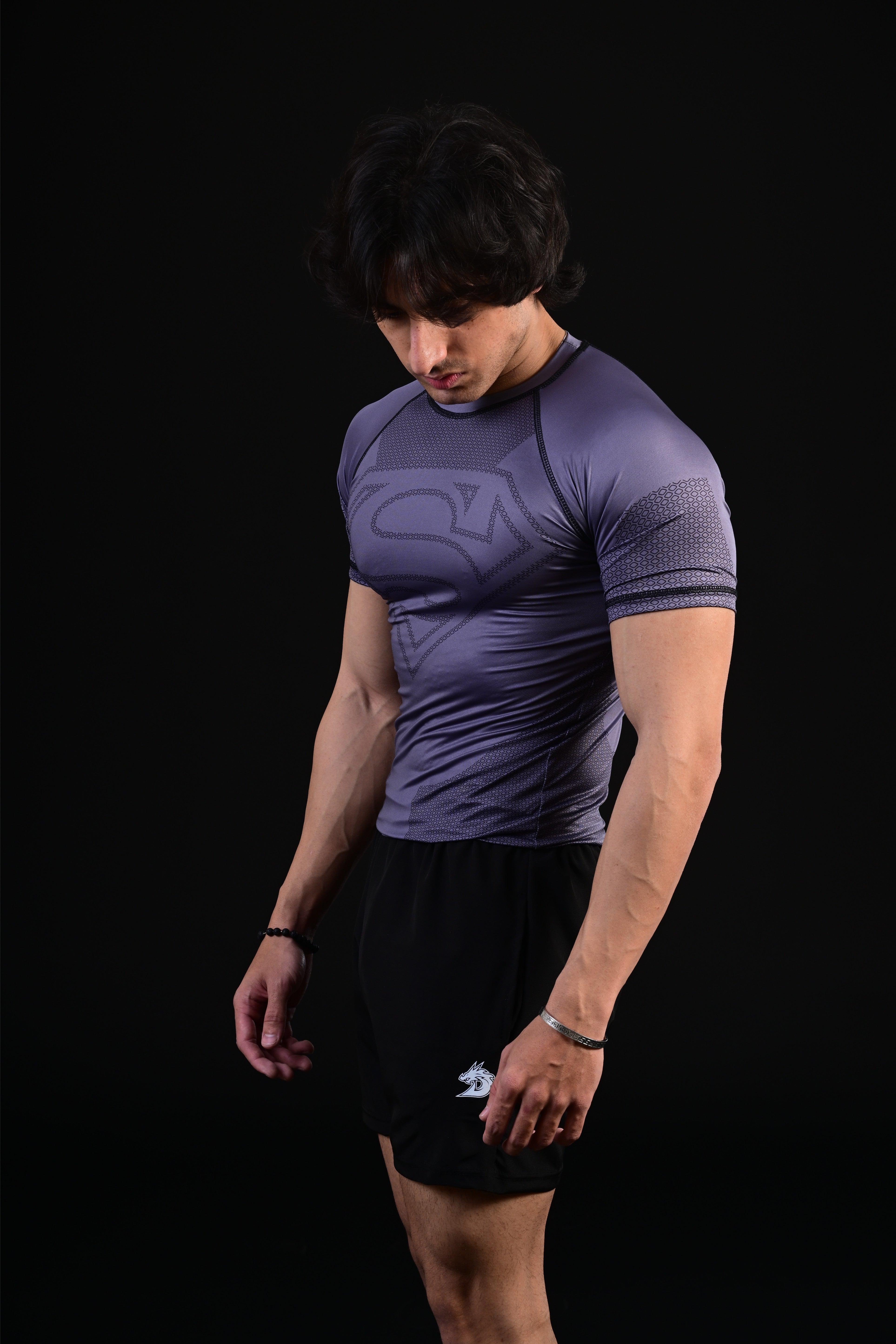 Superman Compression T-Shirt (Grey)