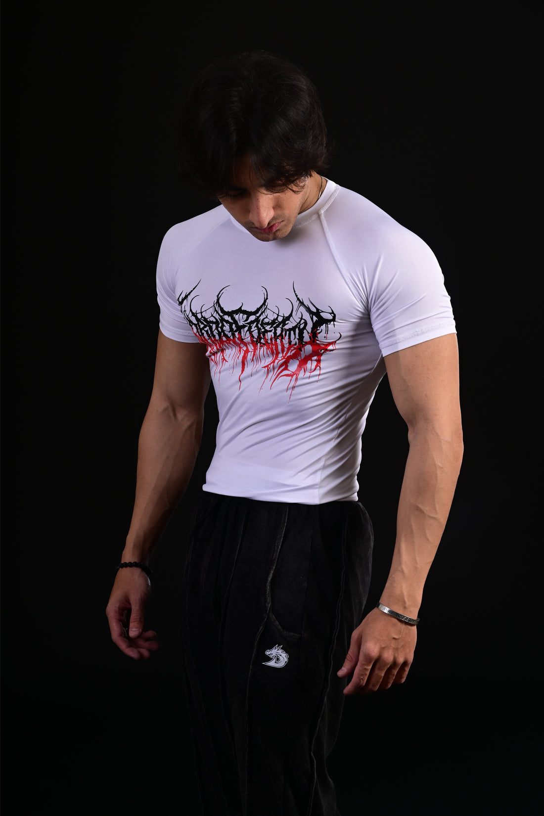 Compression T-Shirt (Lord of death) White