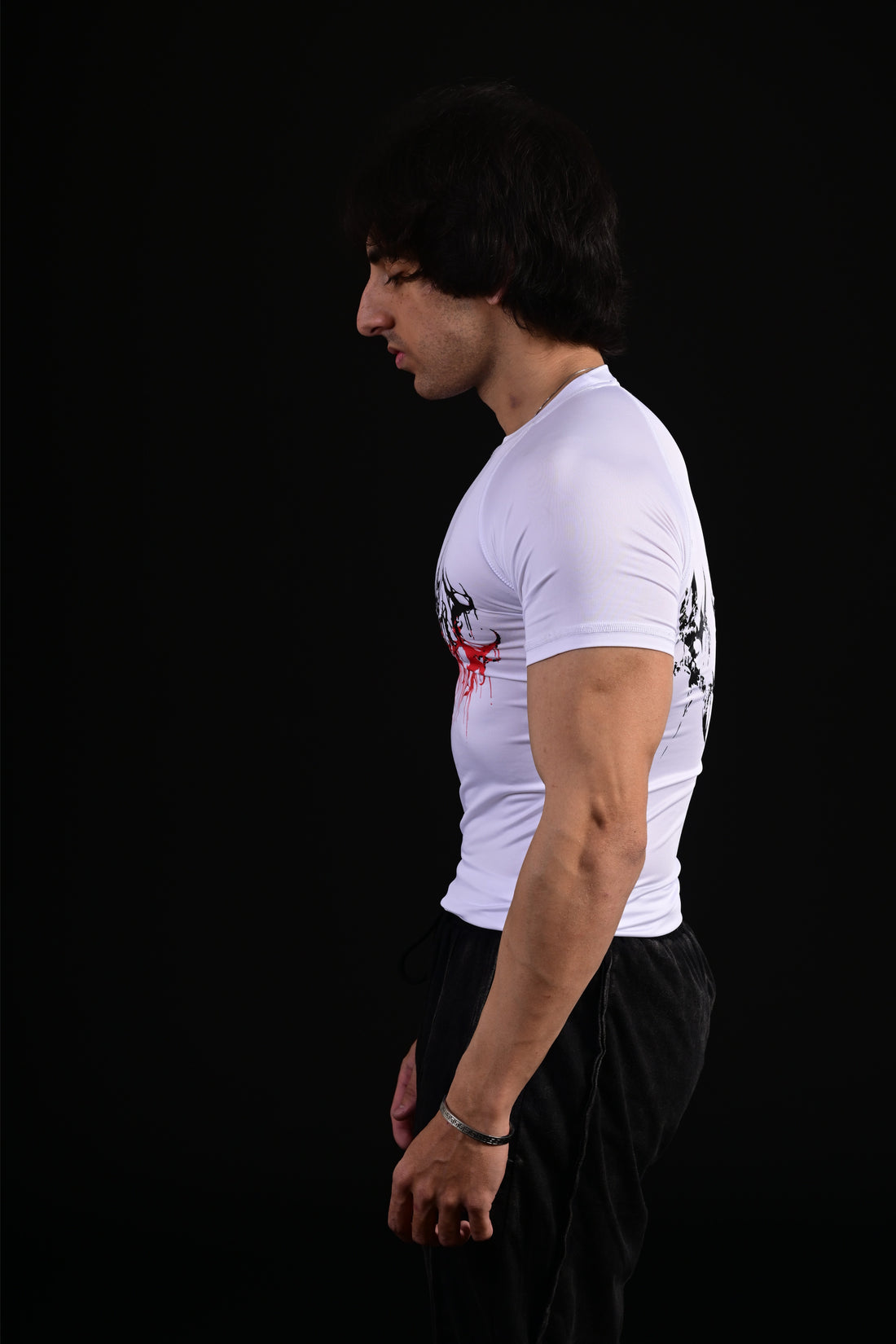 Compression T-Shirt (Lord of death) White