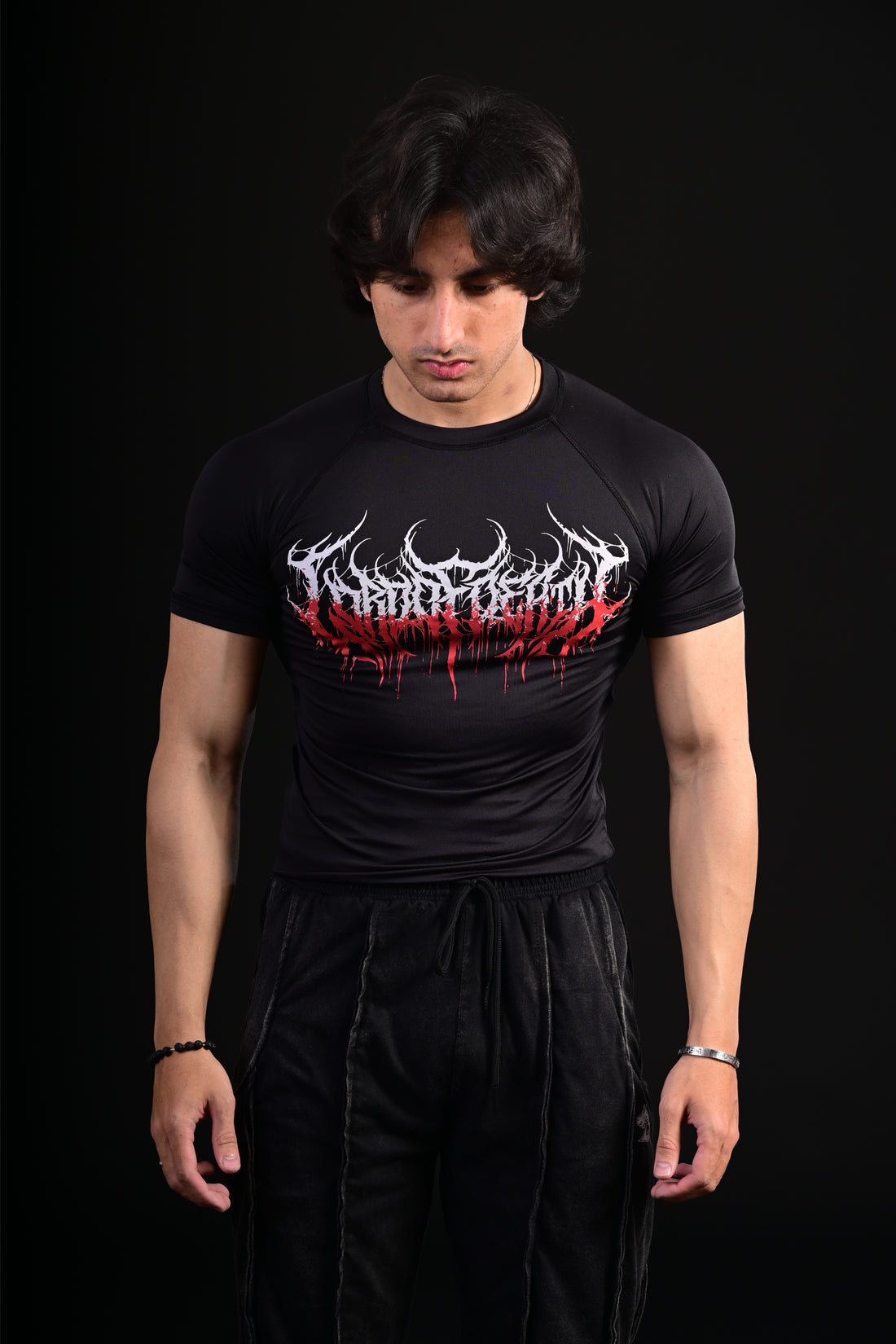 Compression T-Shirt (Lord of death) Black