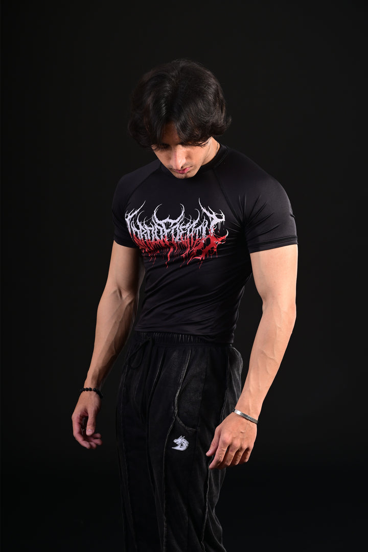 Compression T-Shirt (Lord of death) Black