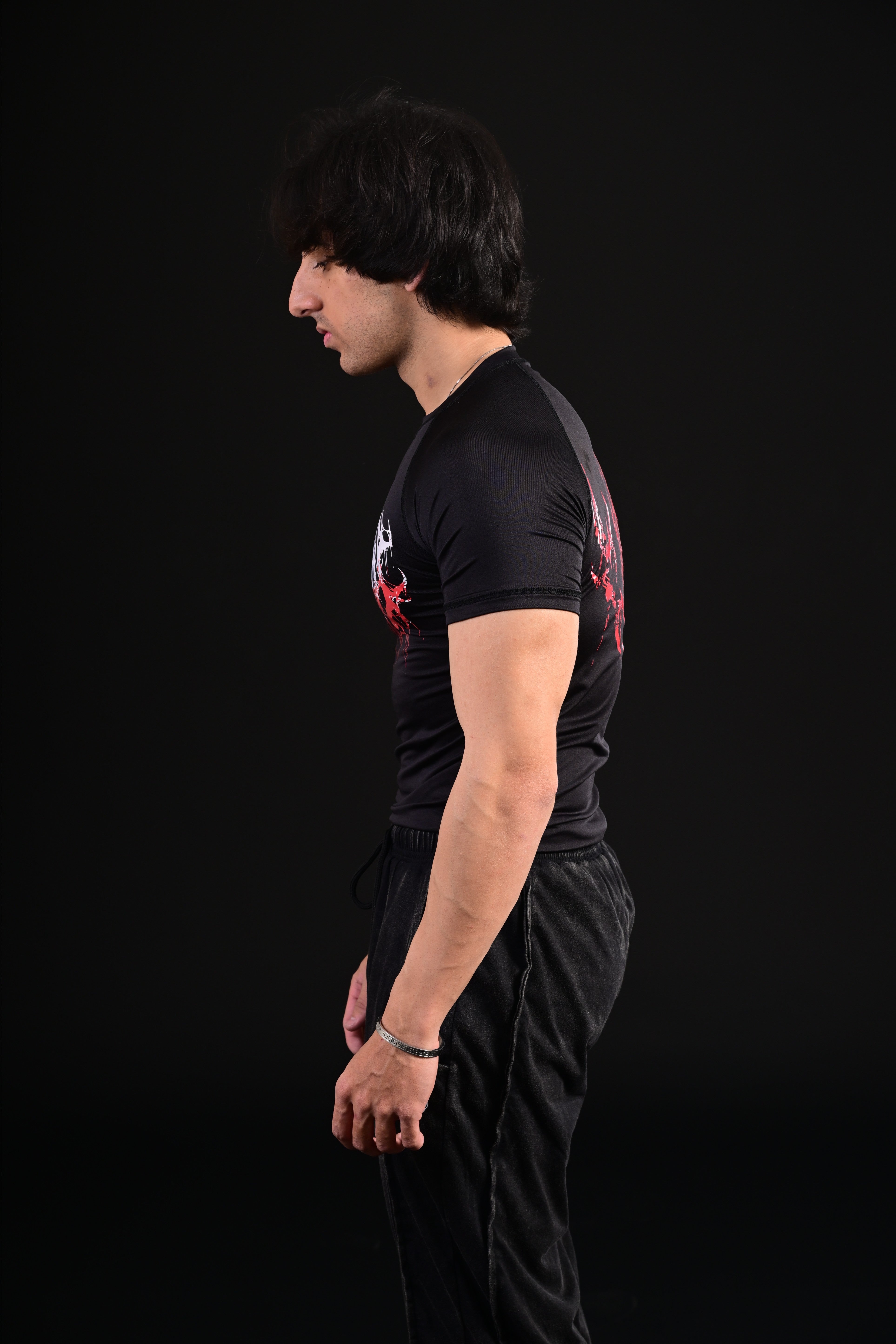 Compression T-Shirt (Lord of death) Black