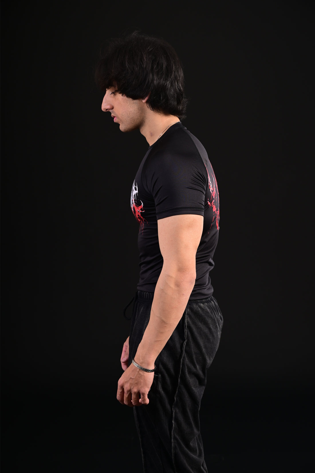 Compression T-Shirt (Lord of death) Black