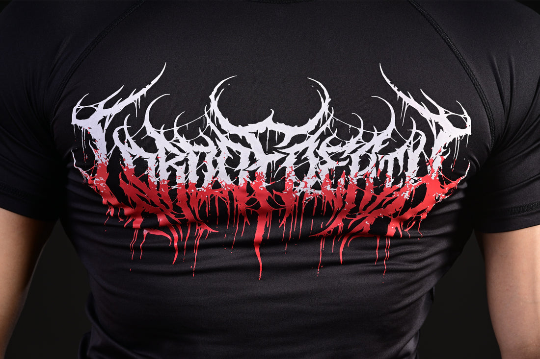 Compression T-Shirt (Lord of death) Black