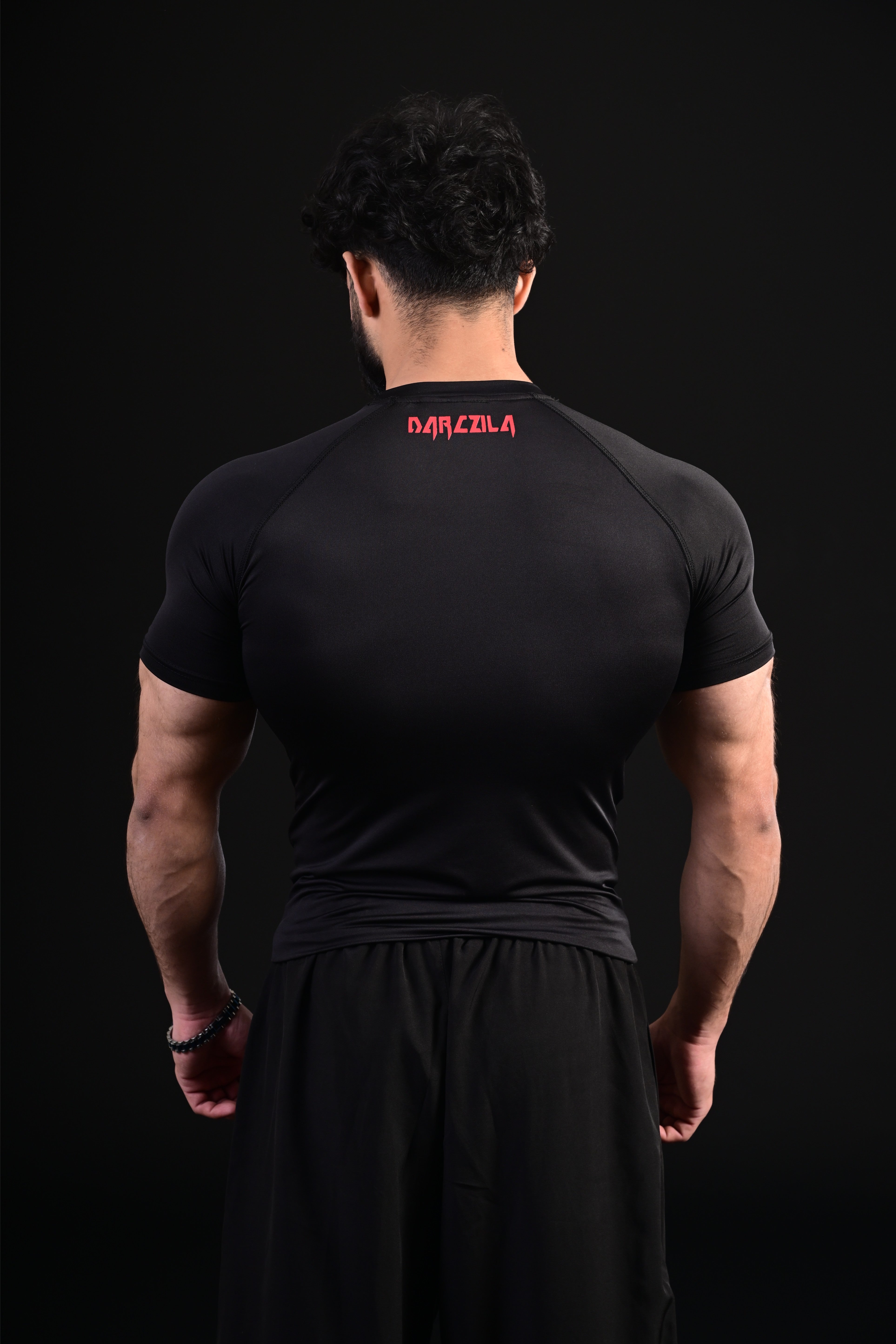 Spider Compression T-Shirt (BLACK)