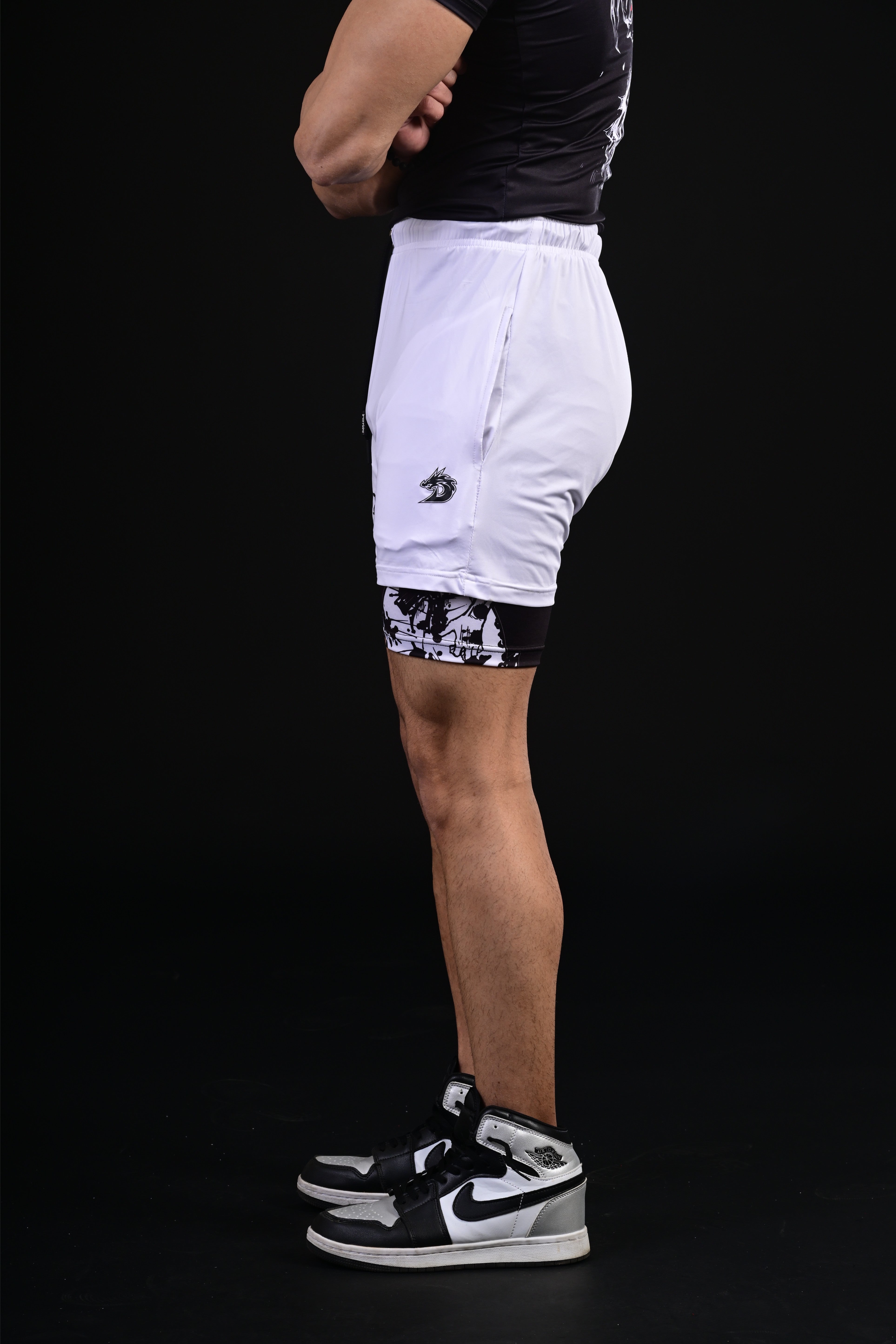 Jujutsu Kaisen Shorts (White)