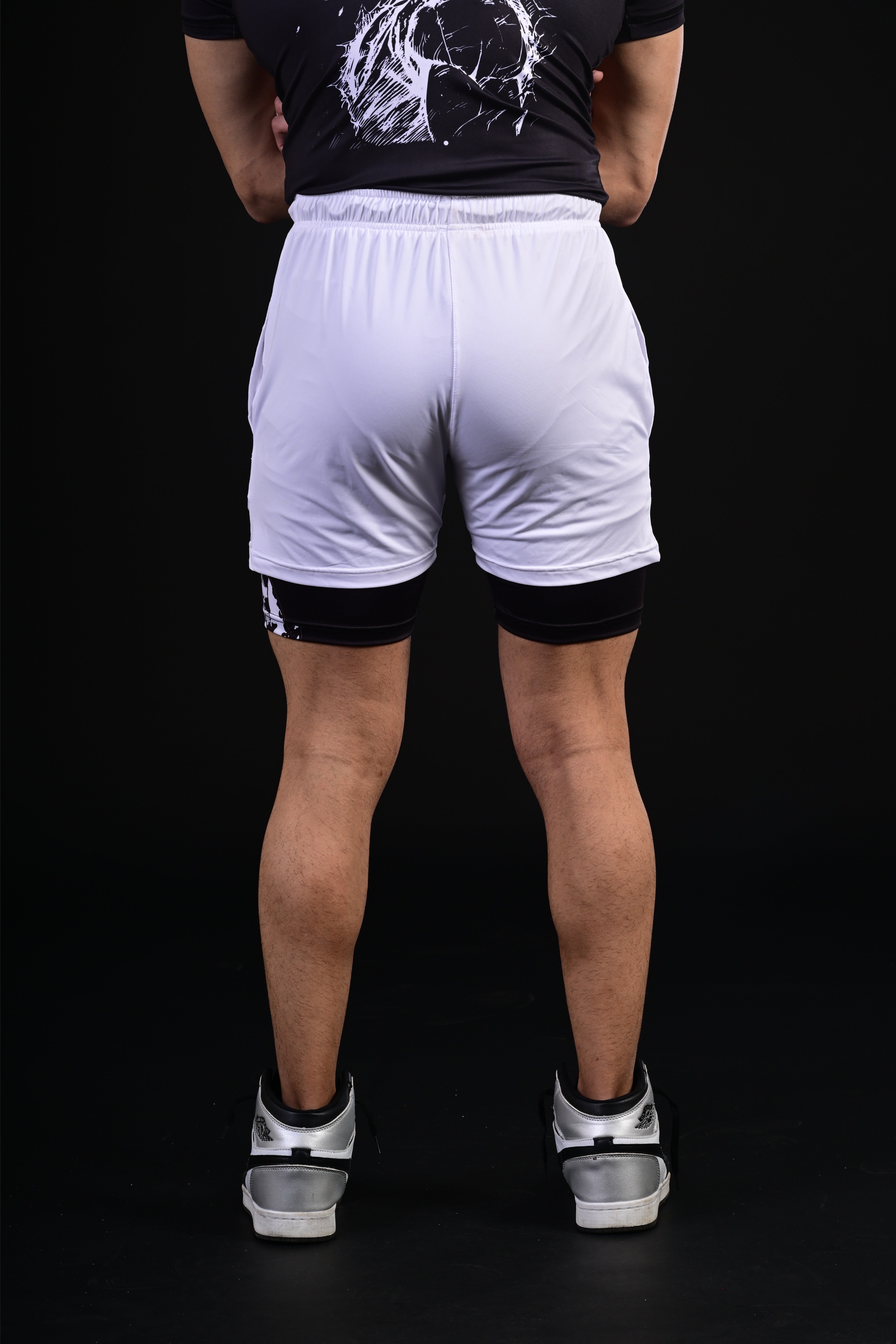 Jujutsu Kaisen Shorts (White)