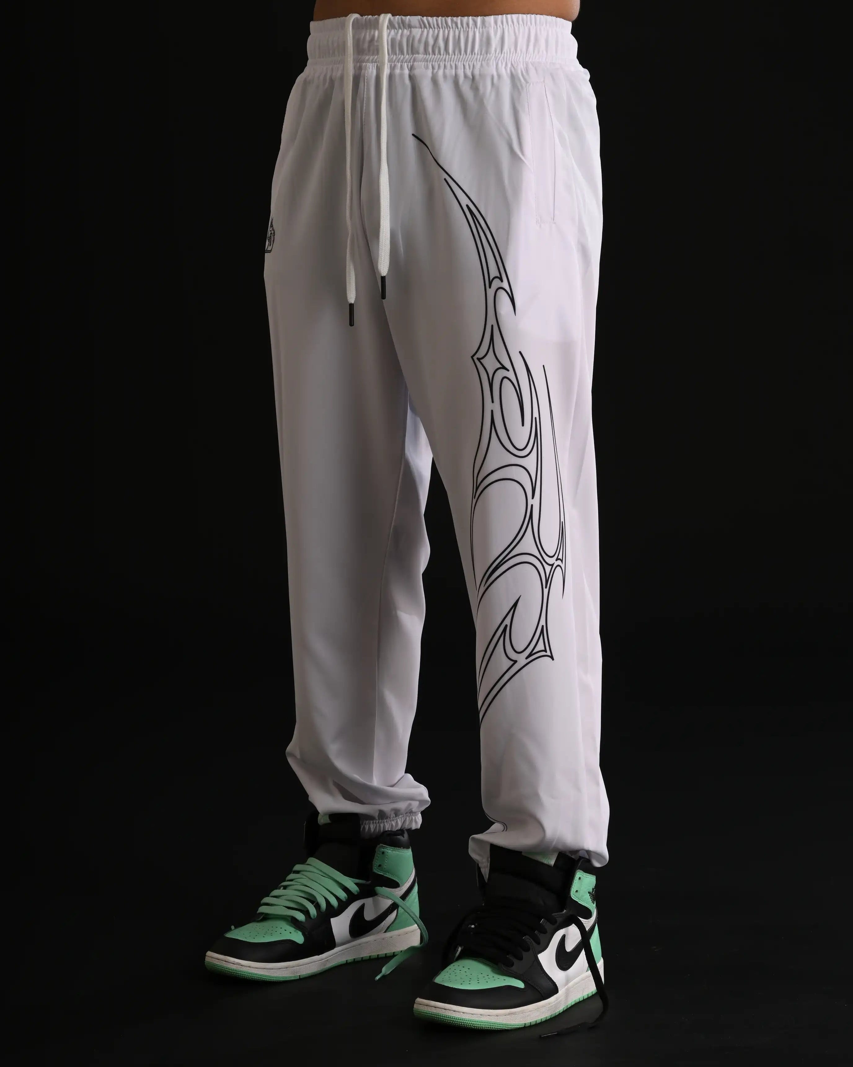 FANG TRACK PANTS [WHITE]