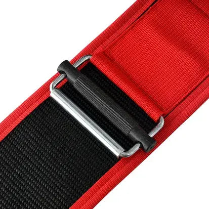 Self Lock Lifting Belt - Red