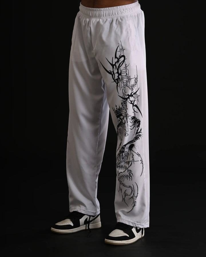 SKULL REAPER TROUSER [WHITE]