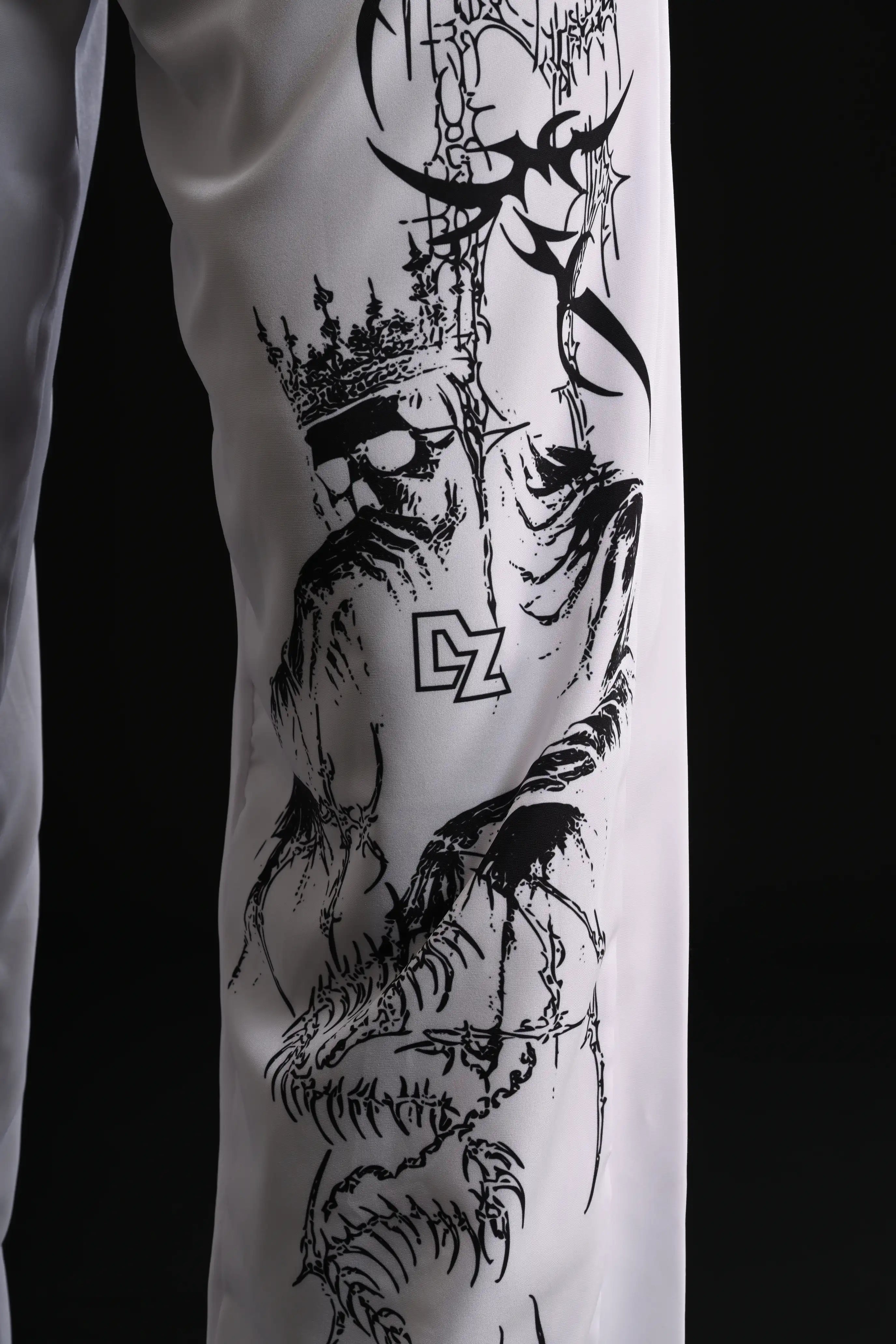 SKULL REAPER TROUSER [BLACK]