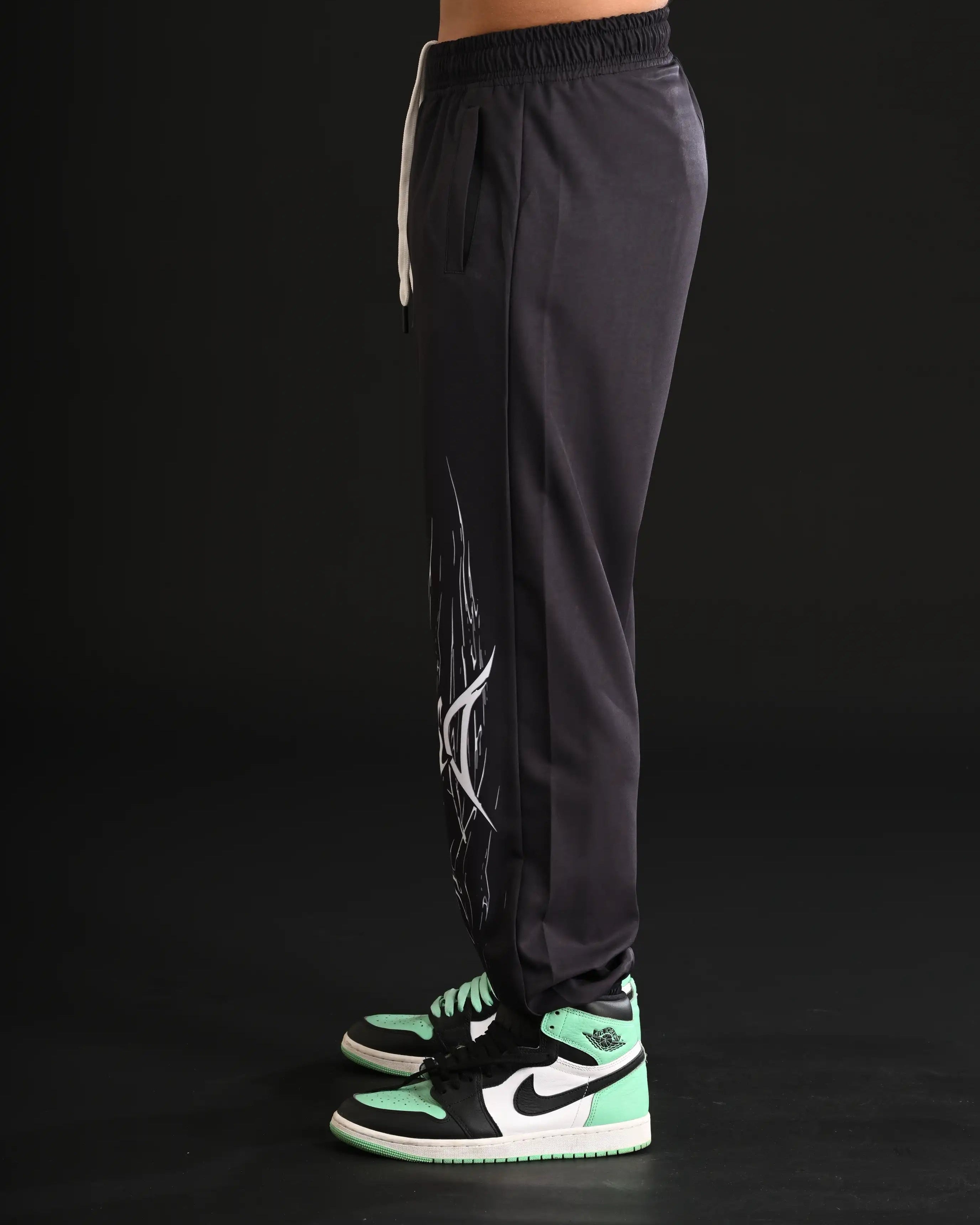 SPIDER CUFFED BOTTOM [BLACK]