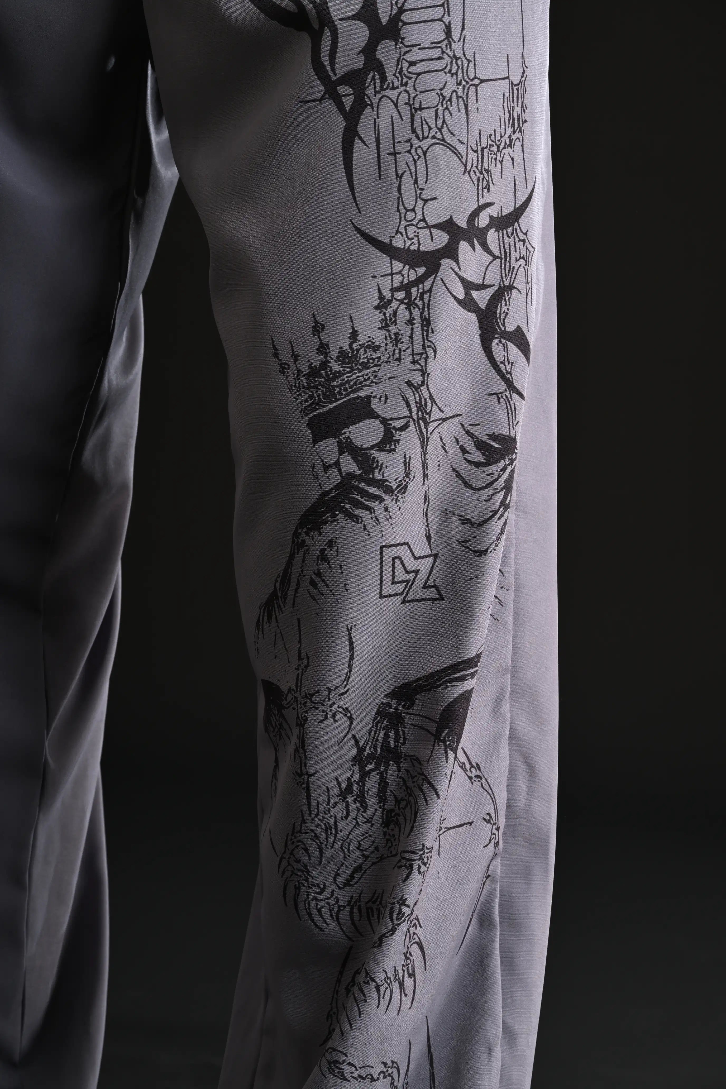 SKULL REAPER TROUSER [BLACK]