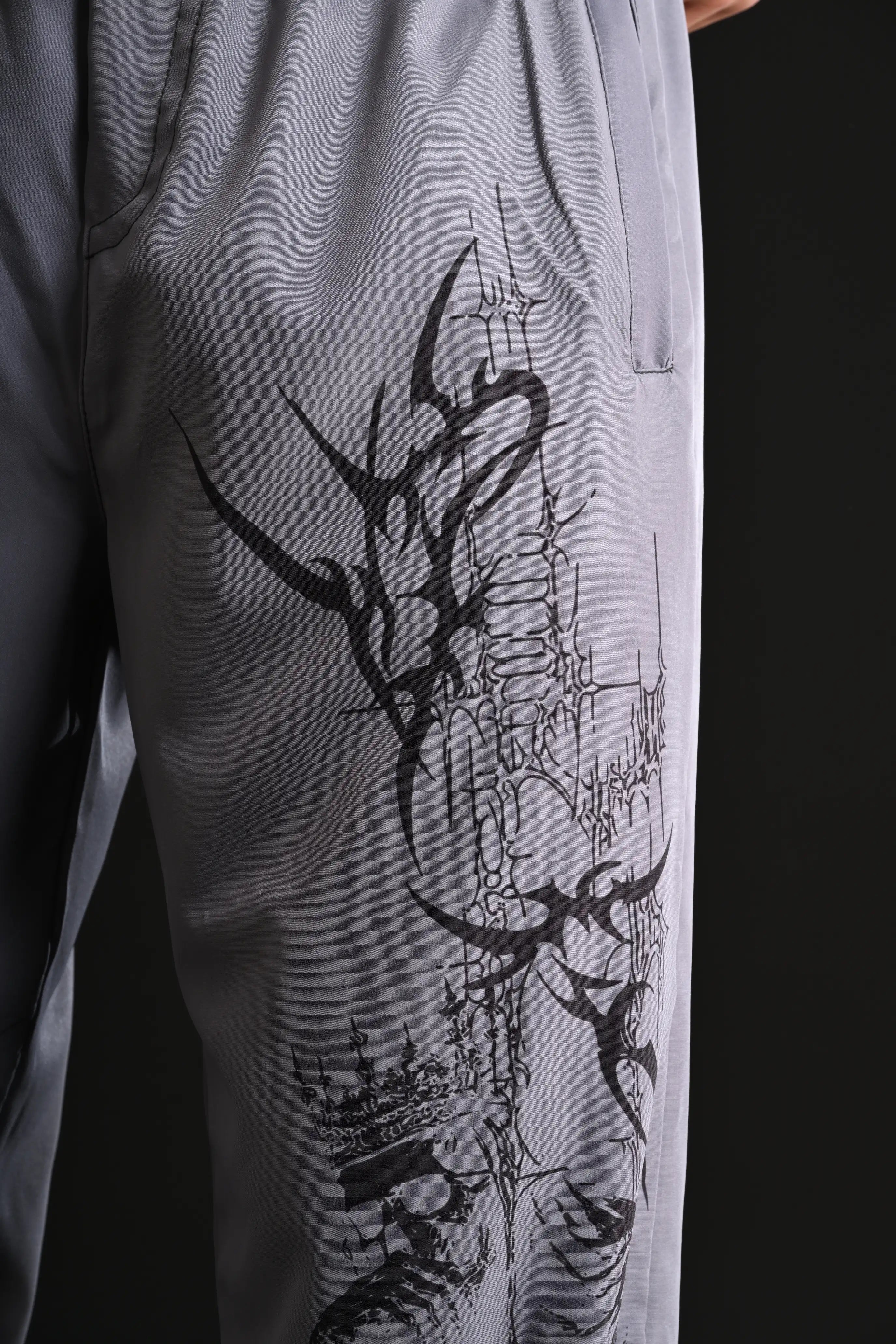 SKULL REAPER TROUSER [BLACK]