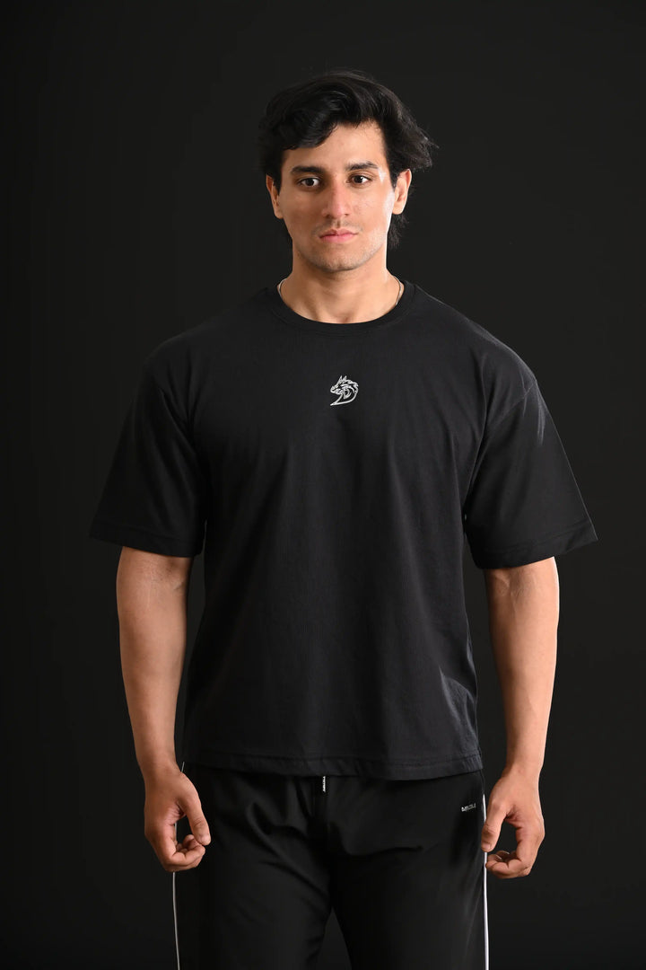 SKULL DROP SHOULDER TEE