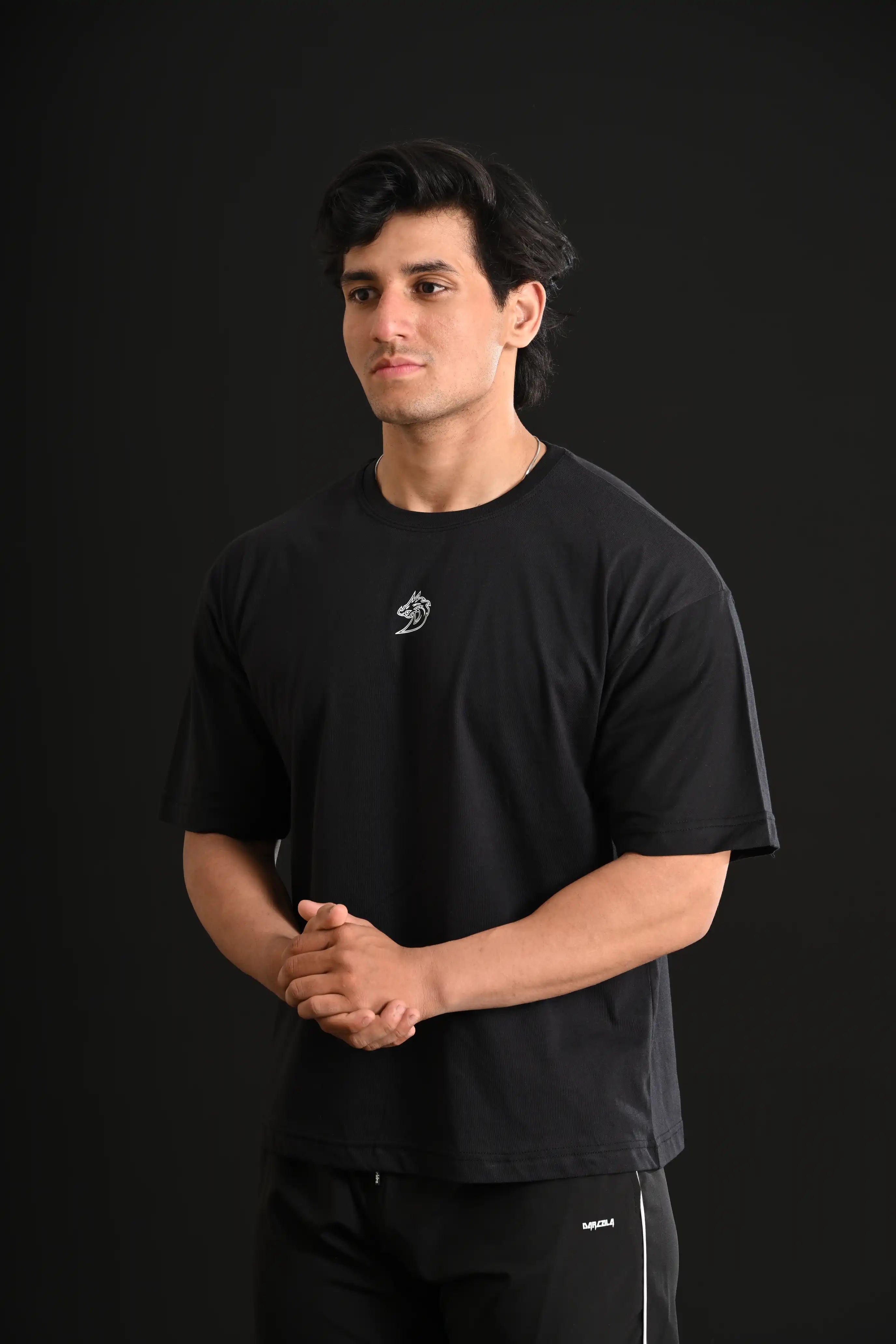 SKULL DROP SHOULDER TEE