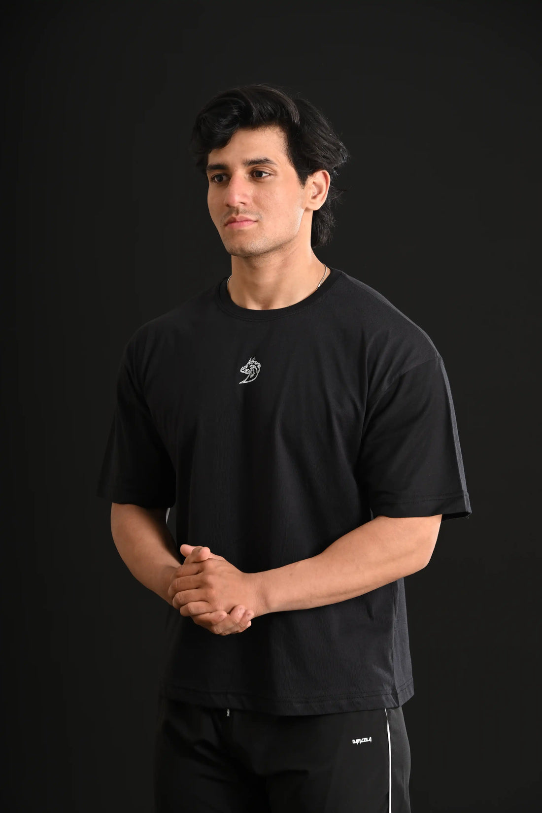 SKULL DROP SHOULDER TEE