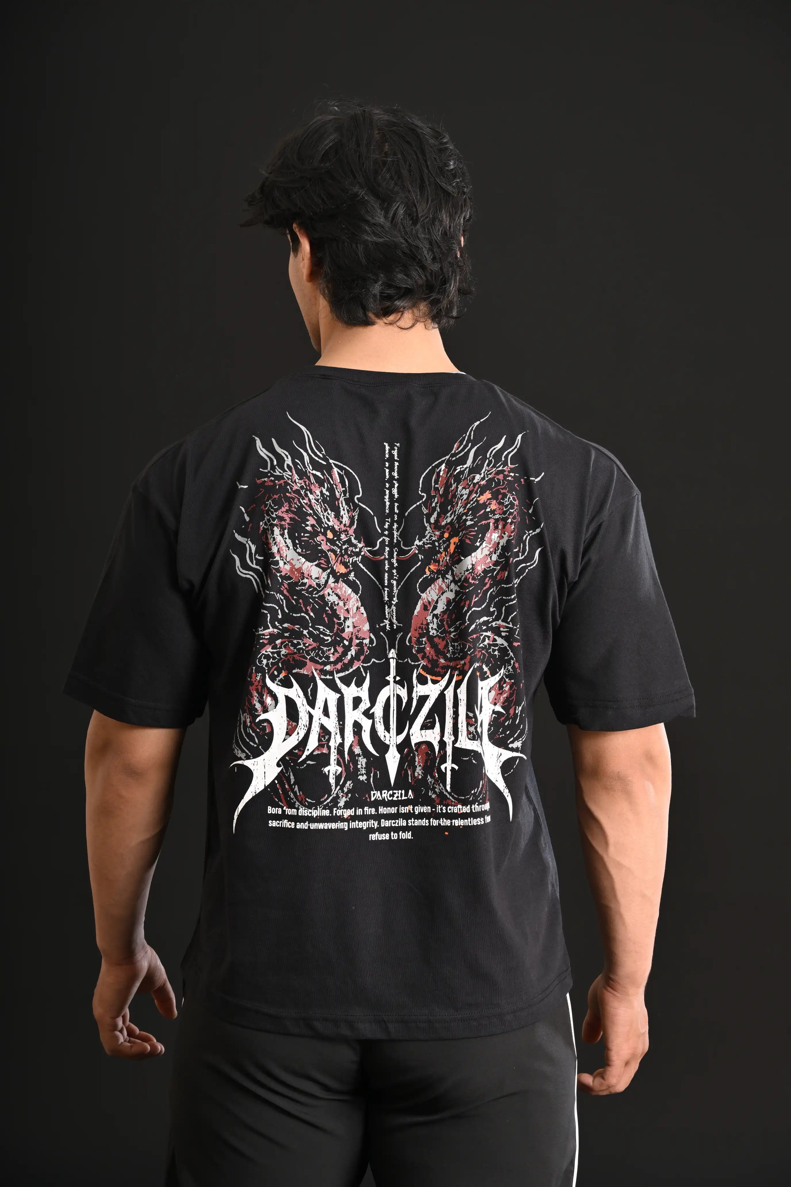 DRAGON DROP SHOULDER TEE