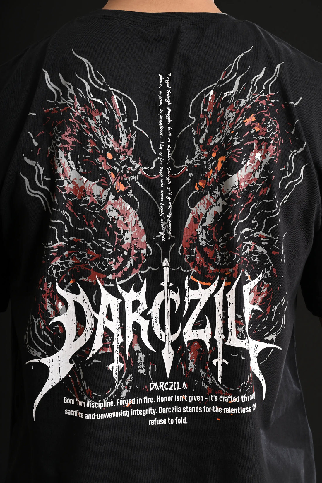 DRAGON DROP SHOULDER TEE