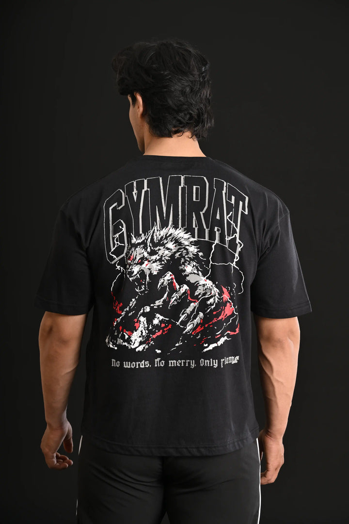 GYMRAT DROP SHOULDER TEE