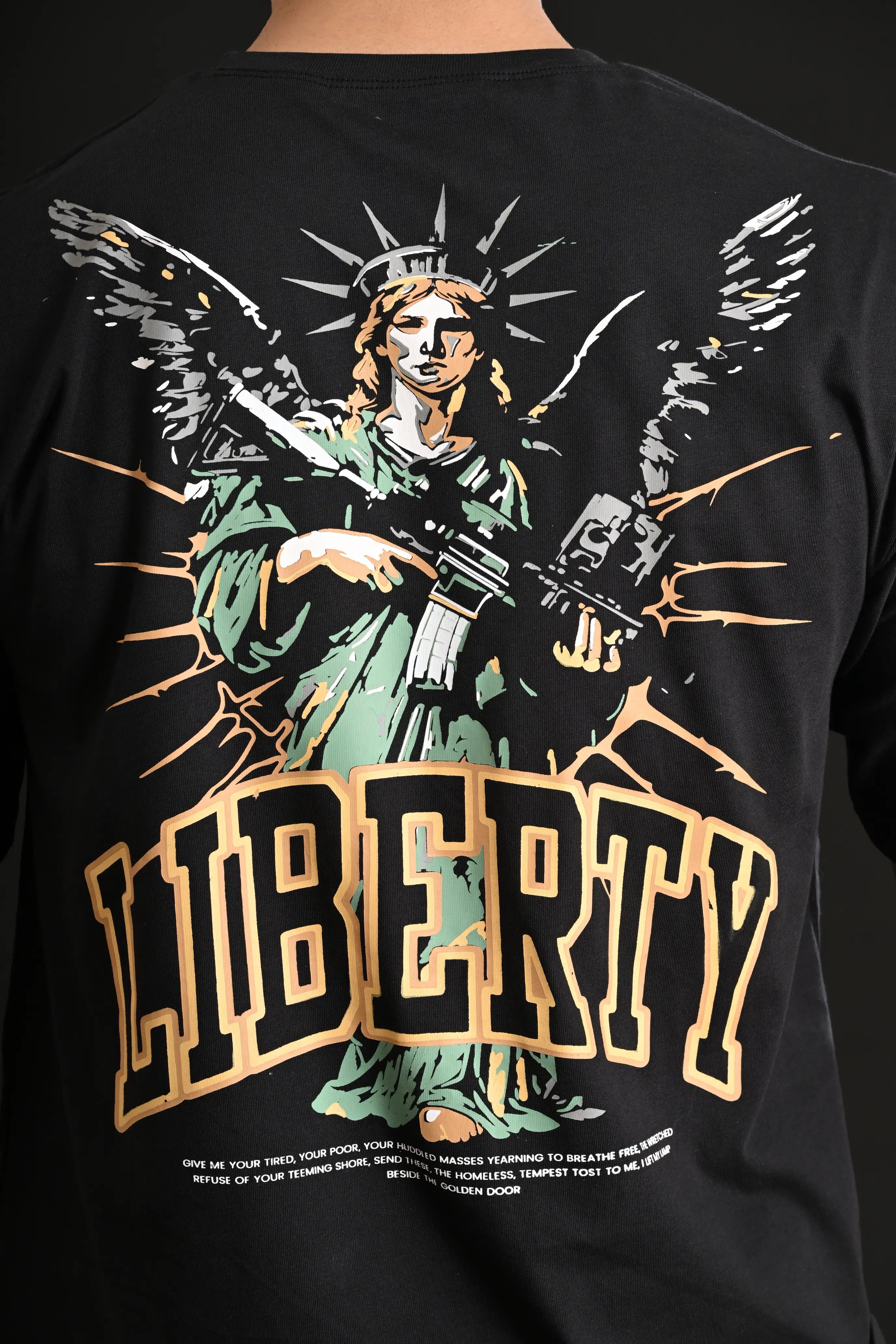 LIBERTY DROP SHOULDER TEE