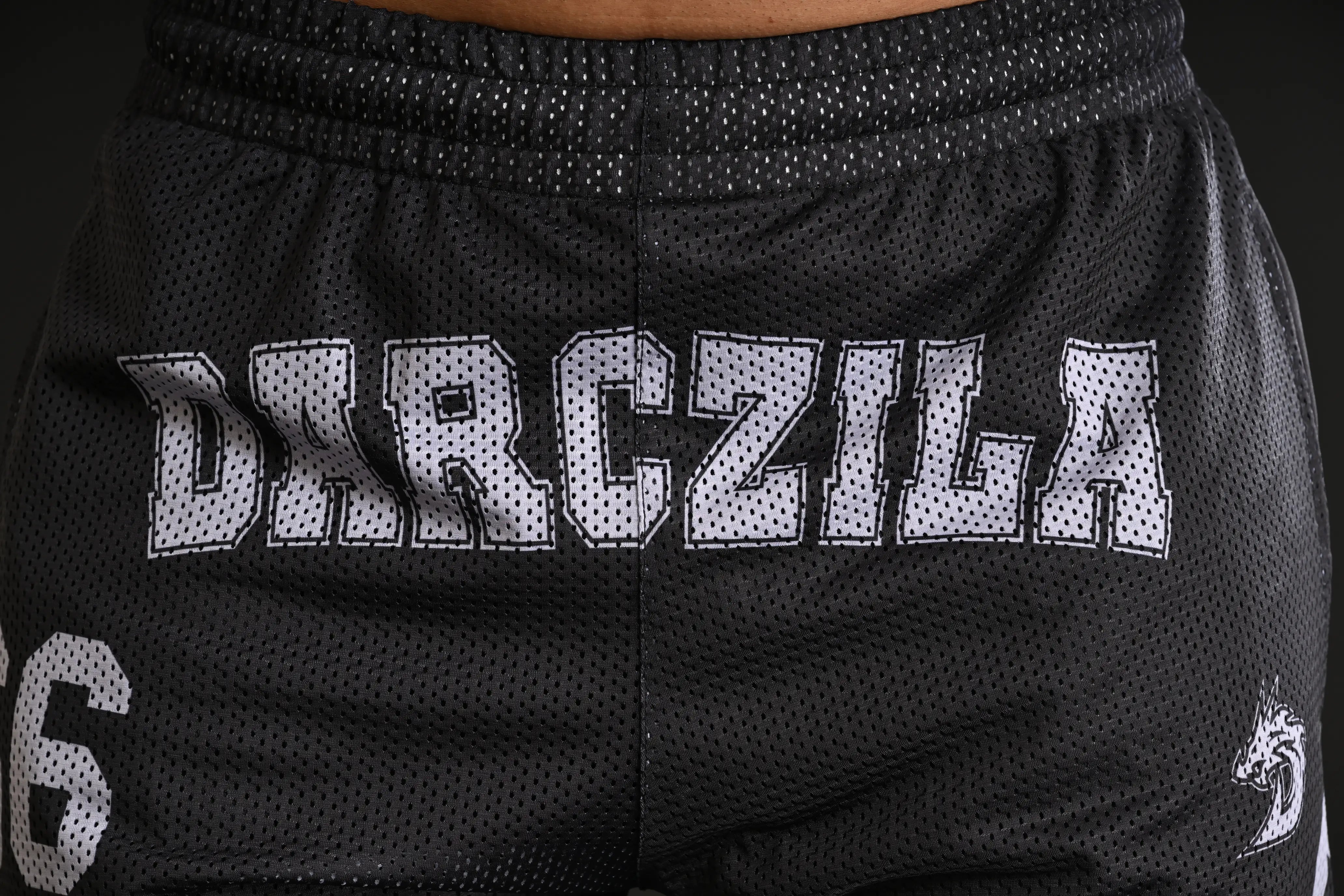 Titan Mesh Shorts with Compression [BLACK]