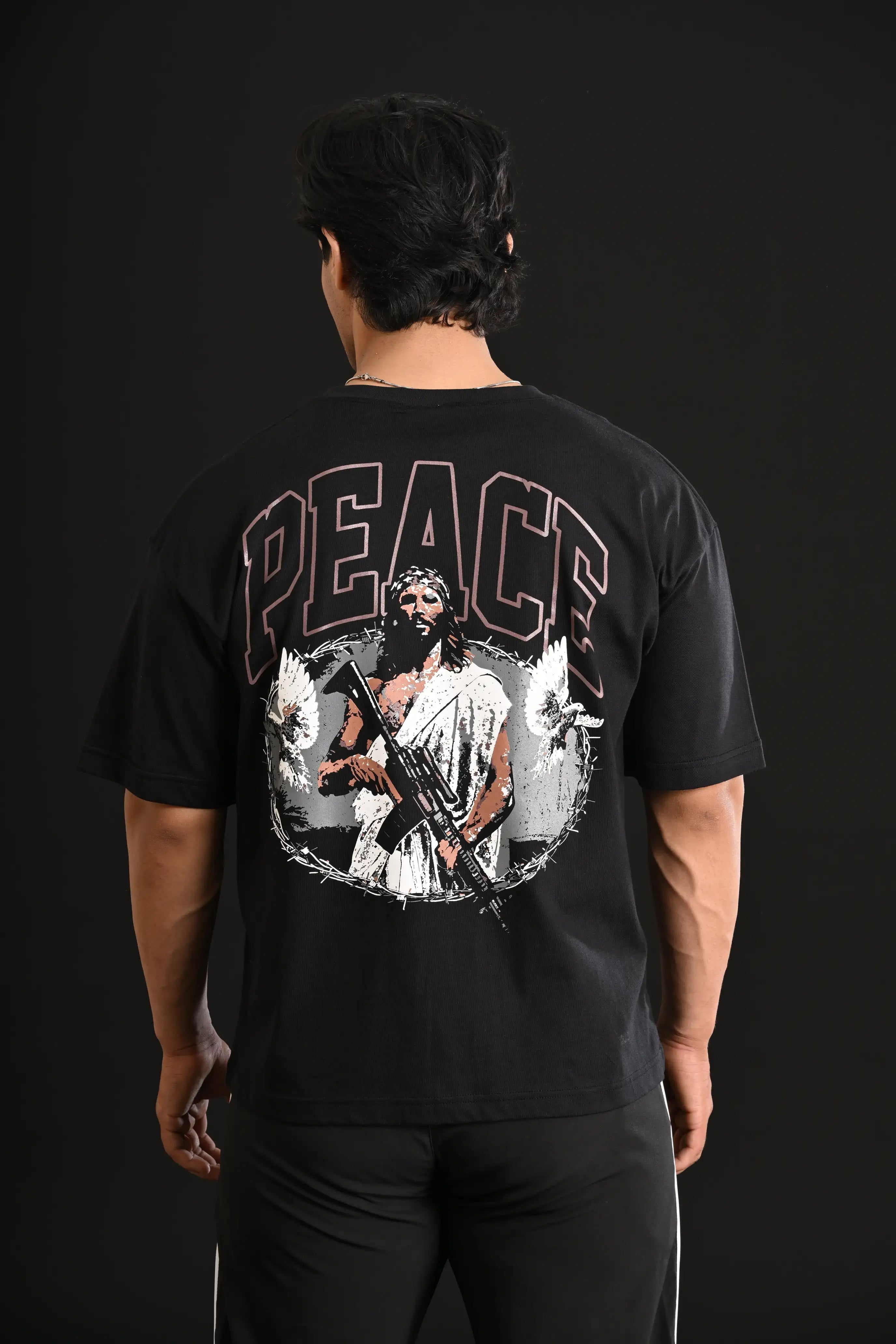 PEACE DROP SHOULDER TEE