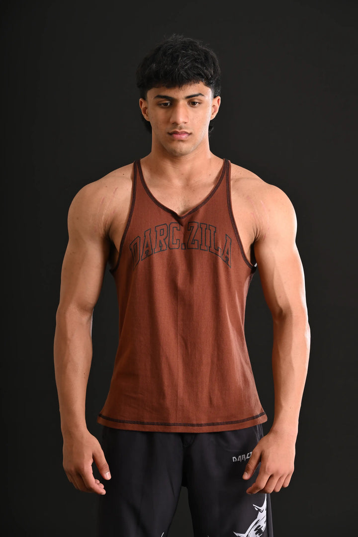 Darczila Tank Top [BROWN]