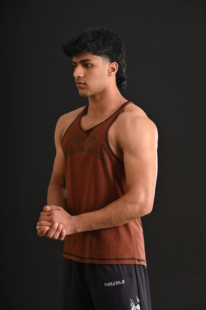 Darczila Tank Top [BROWN]