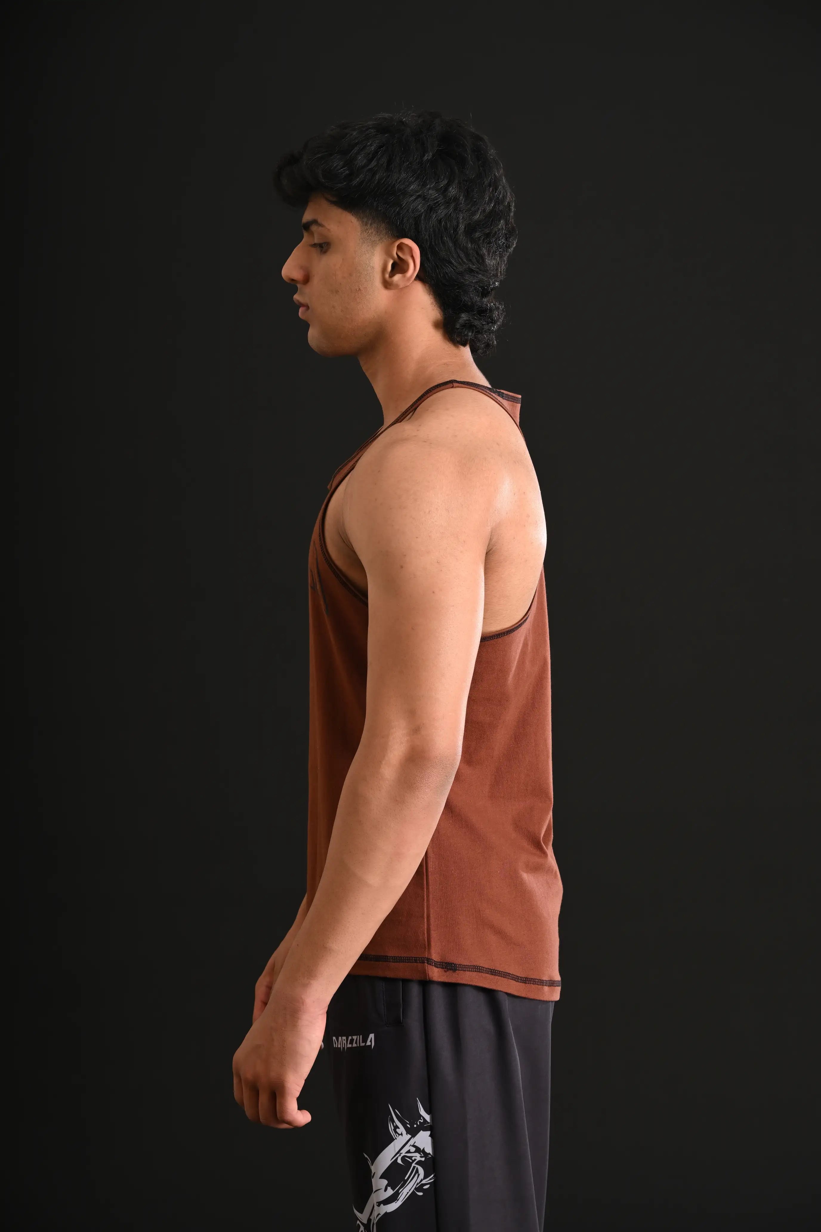 Darczila Tank Top [BROWN]