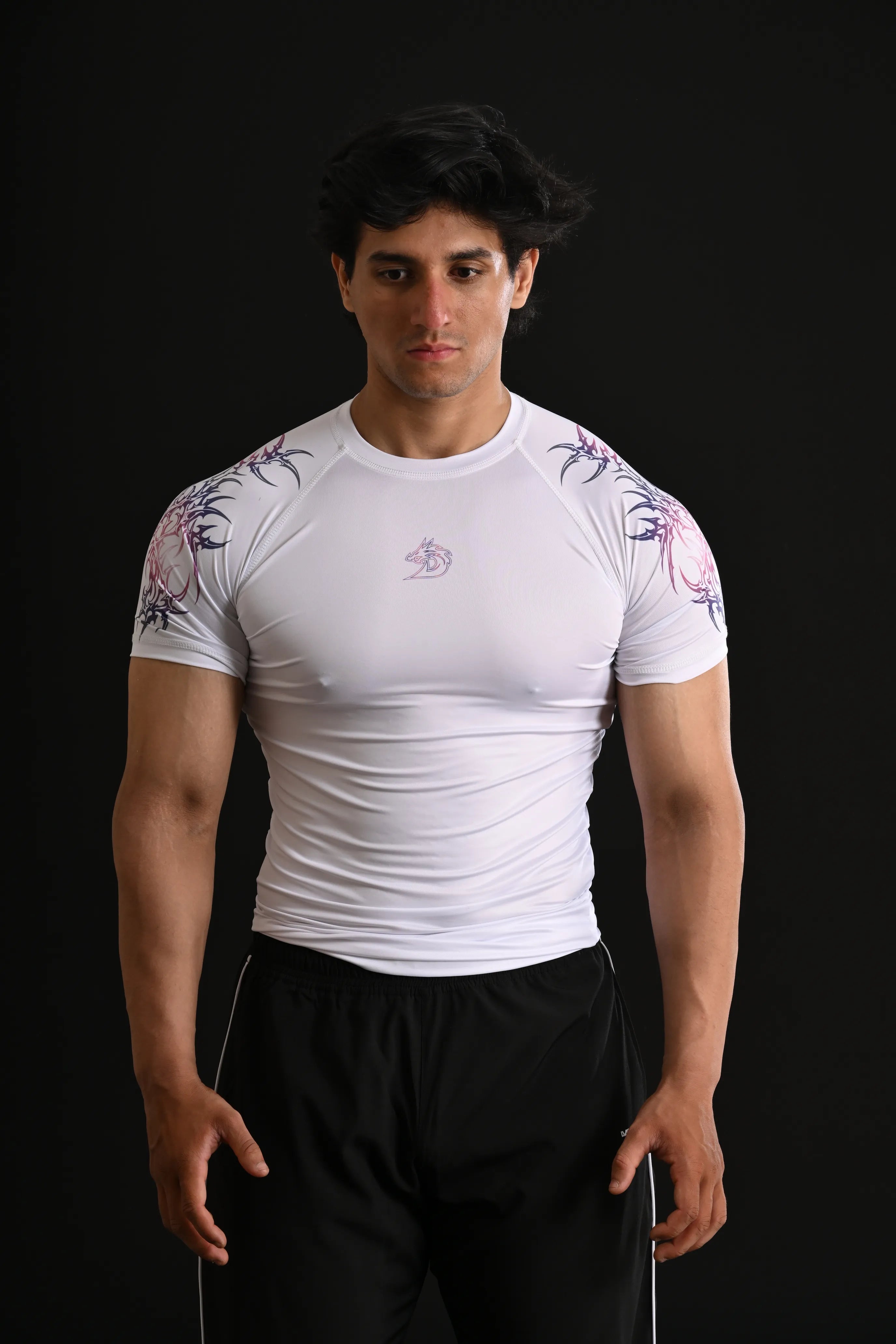 Spiritual White Compression Shirt