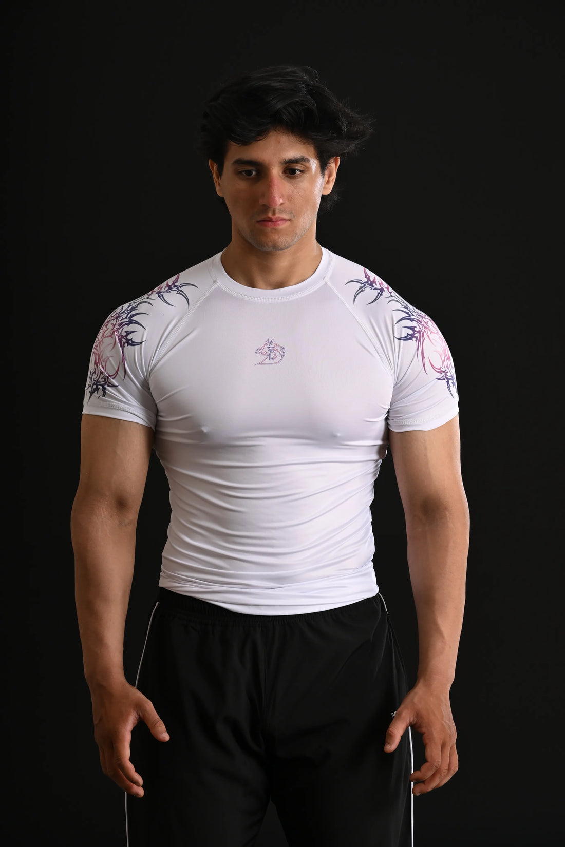 Spiritual White Compression Shirt