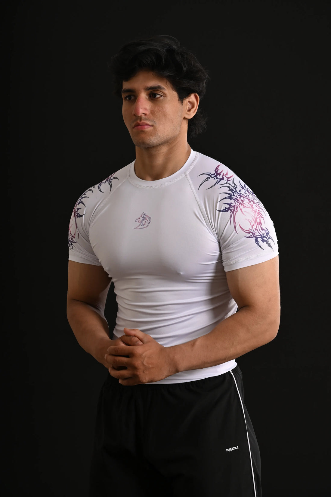 Spiritual White Compression Shirt