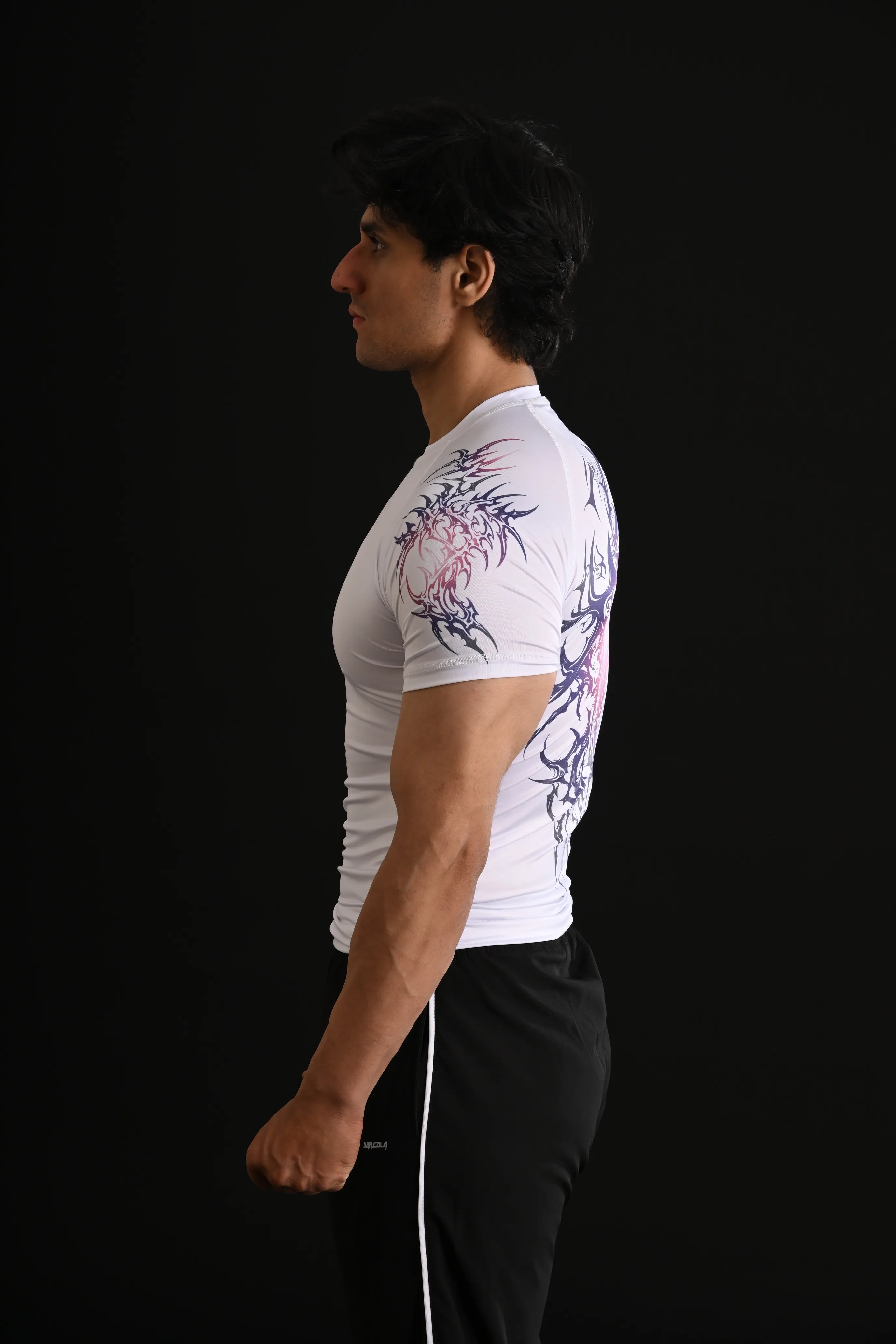 Spiritual White Compression Shirt