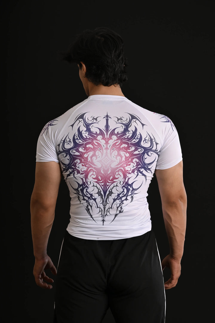 Spiritual White Compression Shirt