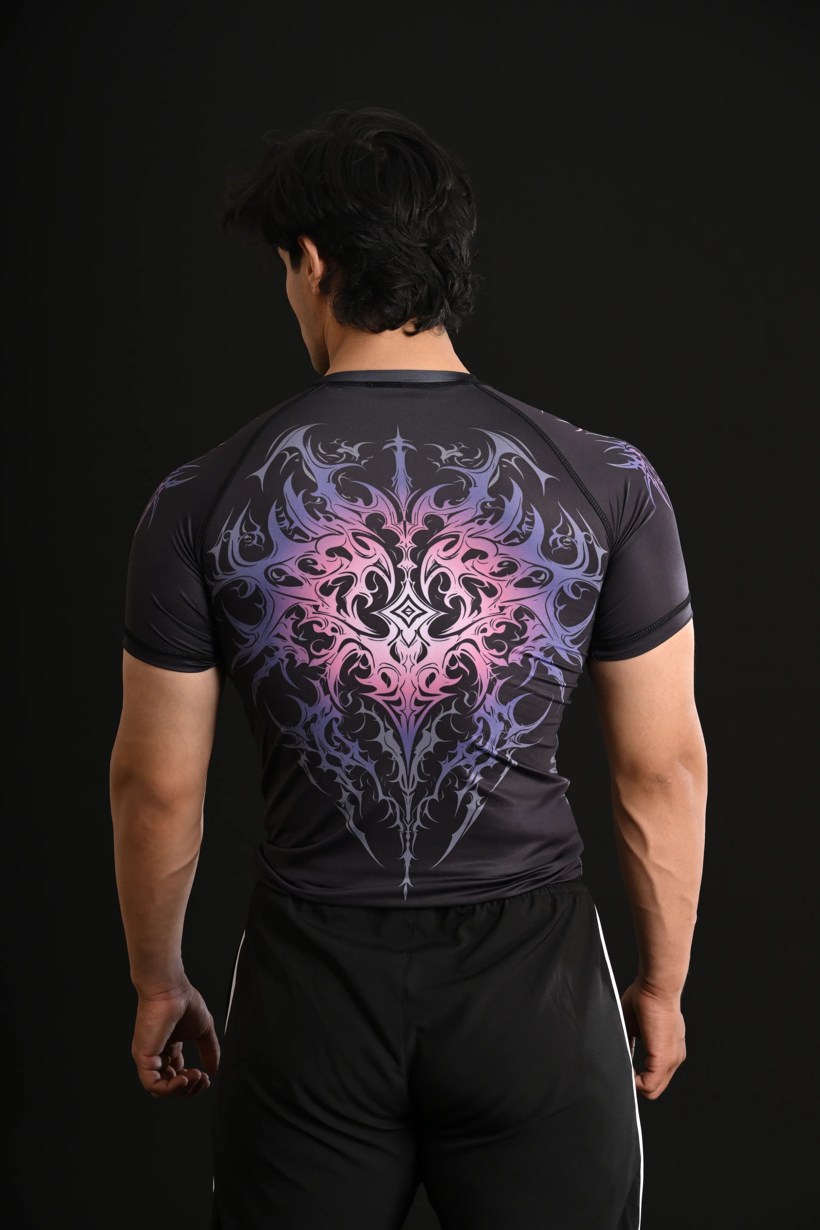 Spiritual Black Compression Shirt
