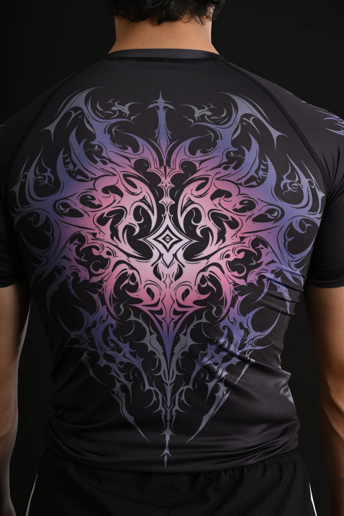 Spiritual Black Compression Shirt