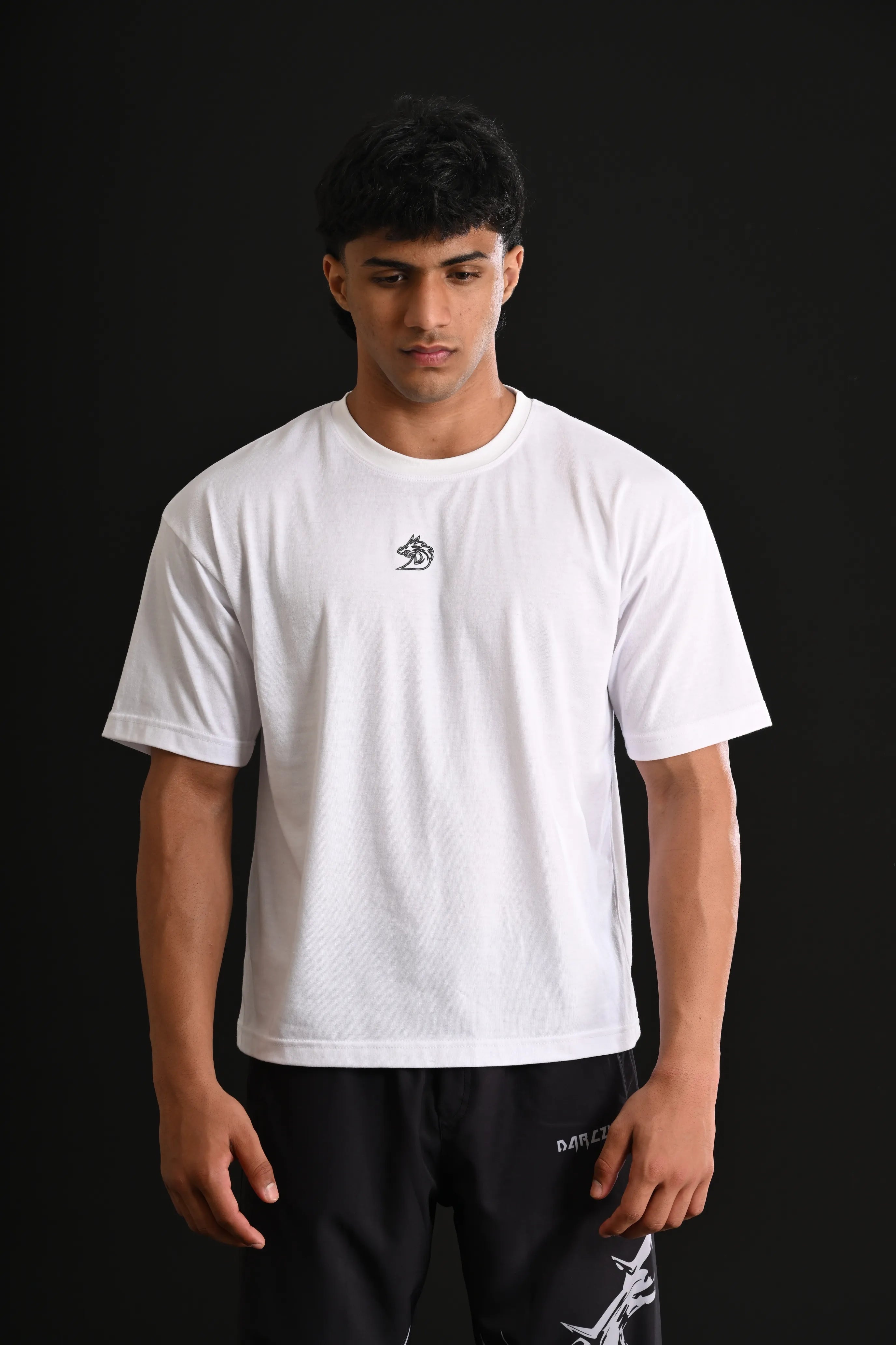 SKULL REAPER DROP SHOULDER TEE [WHITE]